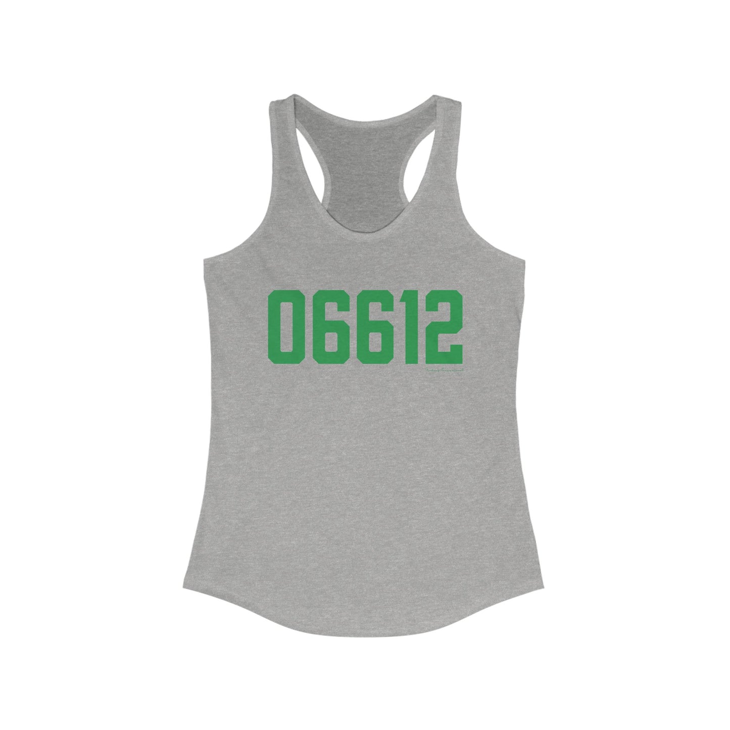 06612 Easton Connecticut Zip Code Women's Ideal Racerback Tank Top