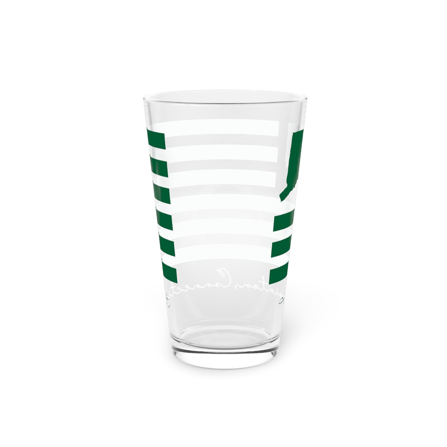 Harwinton Connecticut St. Patrick’s Day Flag Pint Glass, 16oz