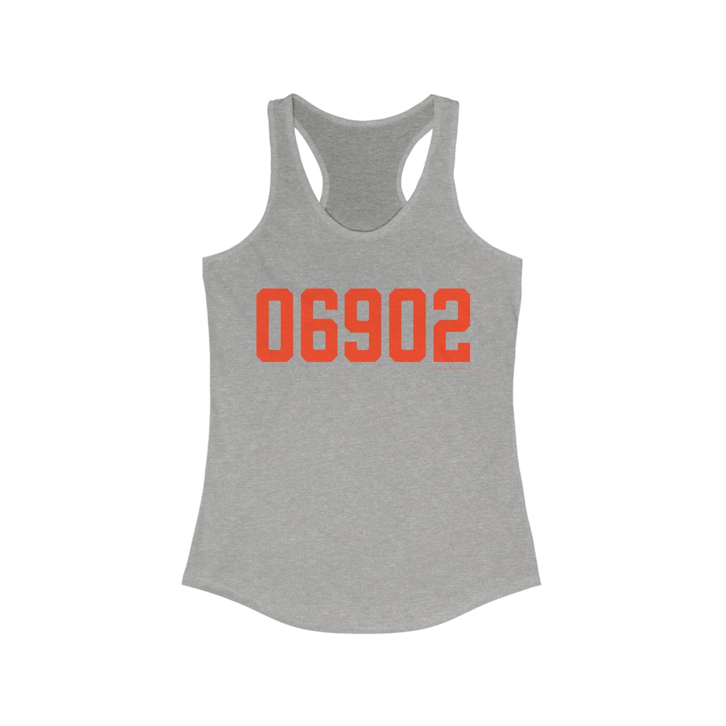 06902 Stamford Connecticut Zip Code Women's Ideal Racerback Tank Top