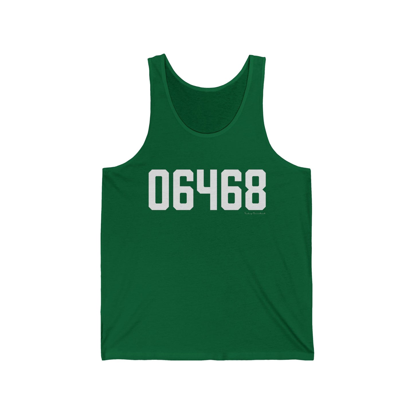 06468 Monroe Connecticut Zip Code Unisex Jersey Tank Top