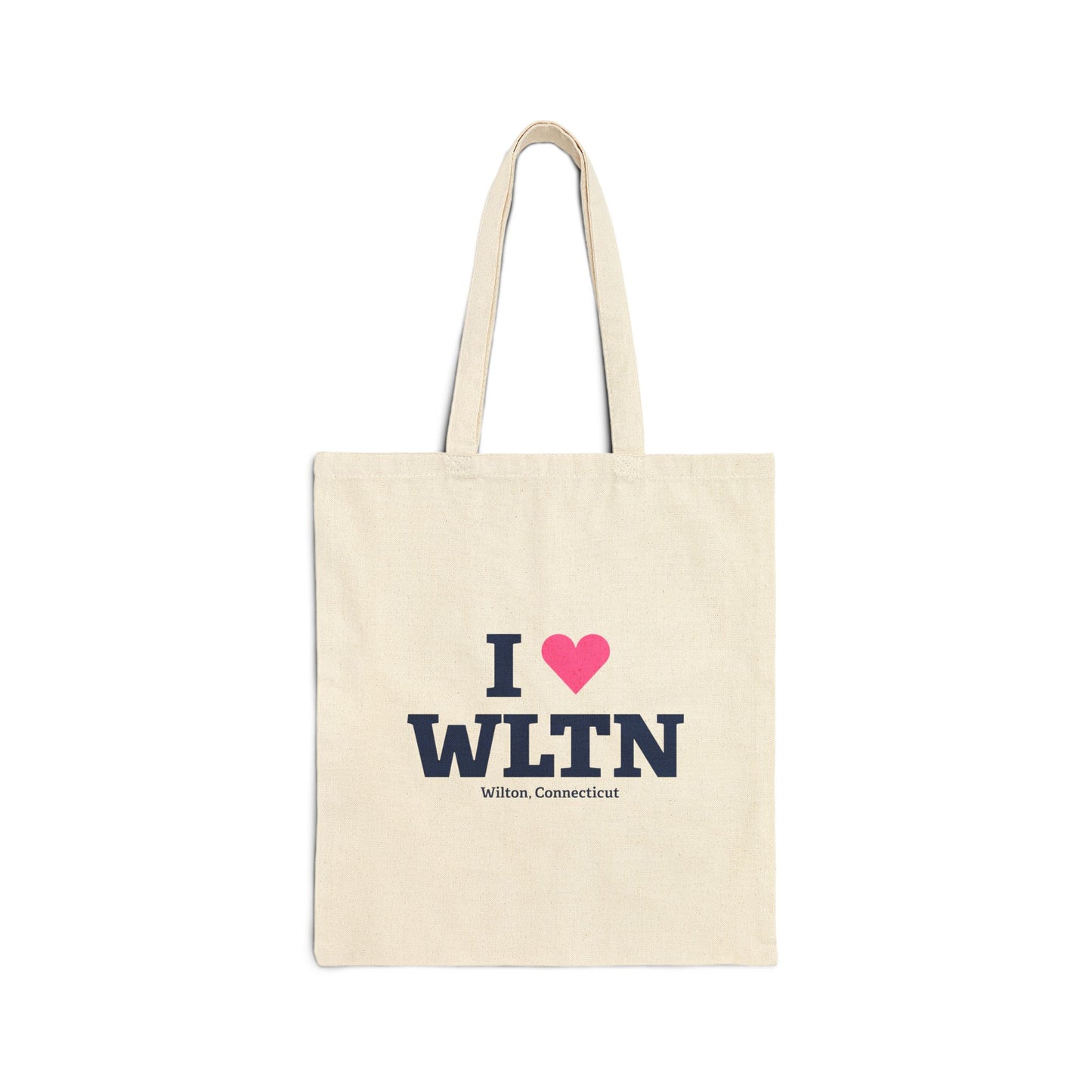 I Heart WLTN Cotton Canvas Tote Bag