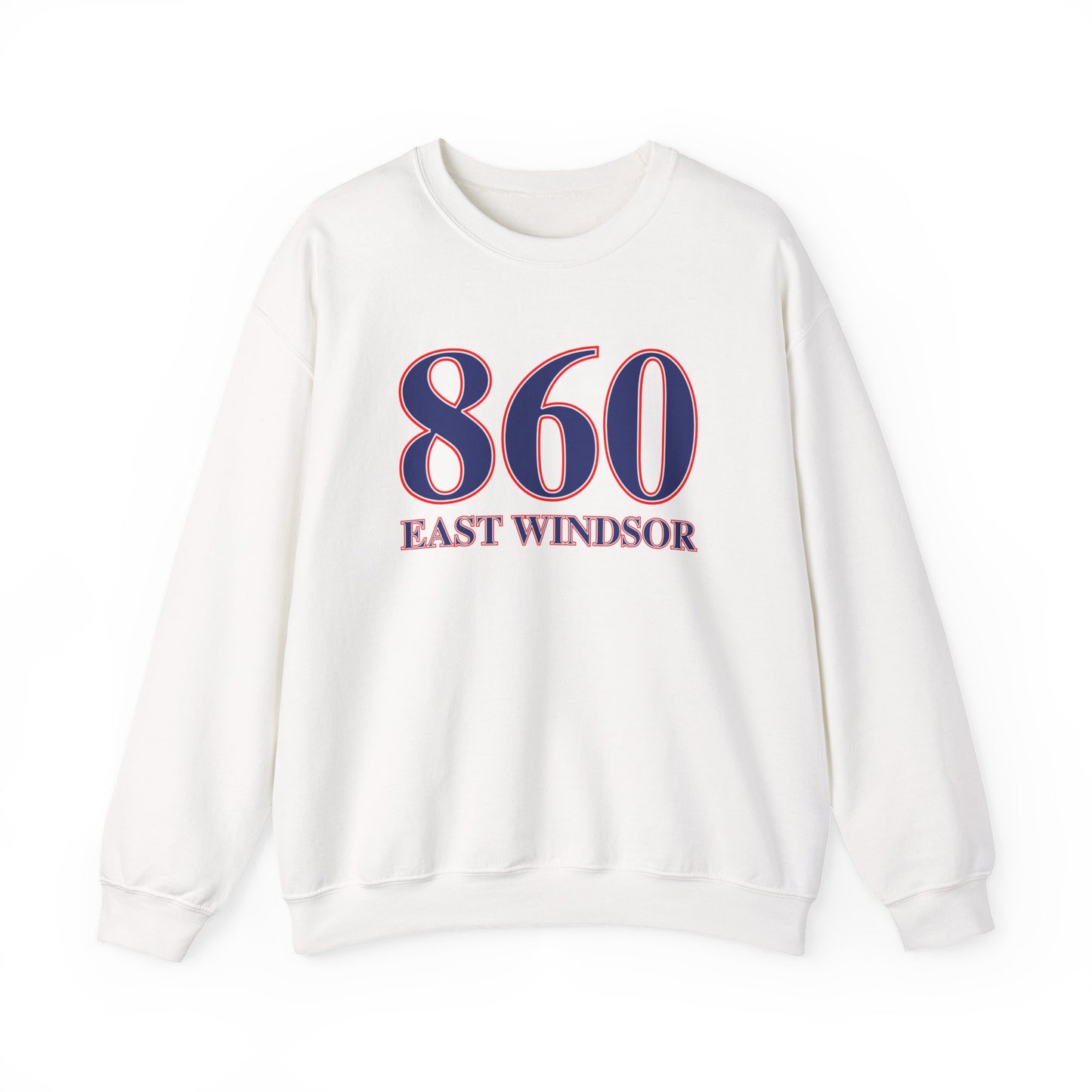 860 East Windsor Red White & Blue Unisex Heavy Blend™ Crewneck Sweatshirt