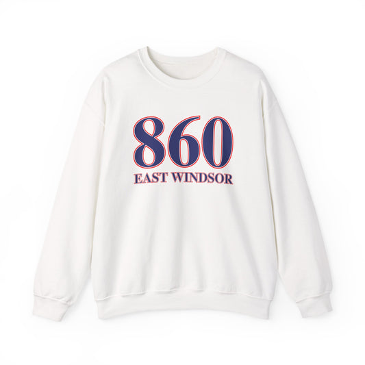 860 East Windsor Red White & Blue Unisex Heavy Blend™ Crewneck Sweatshirt