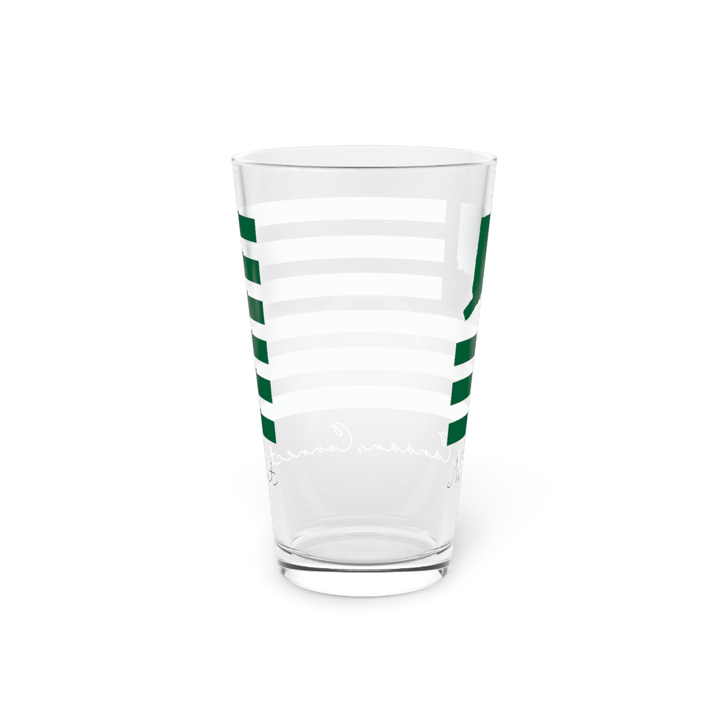 North Canaan Connecticut St. Patrick’s Day Flag
Pint Glass, 16oz