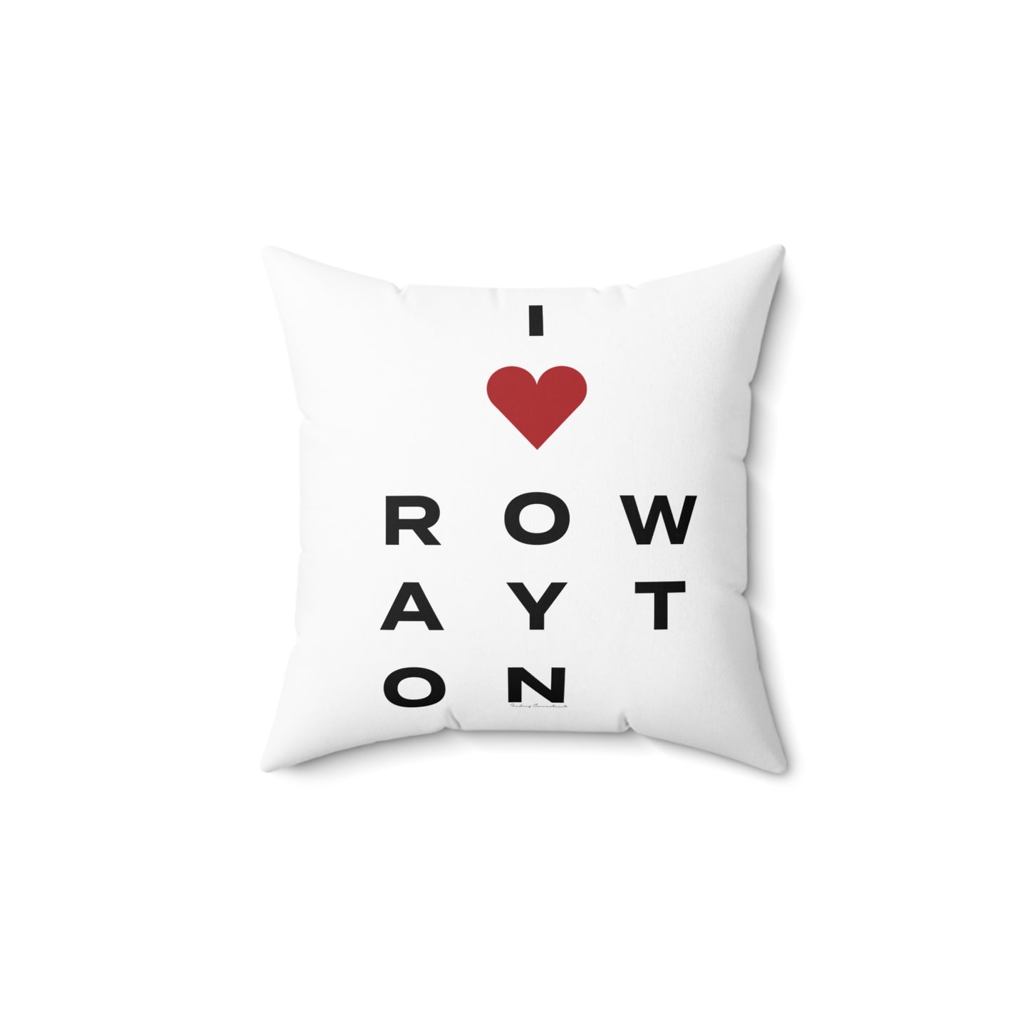 Rowayton Vision Spun Polyester Square Pillow