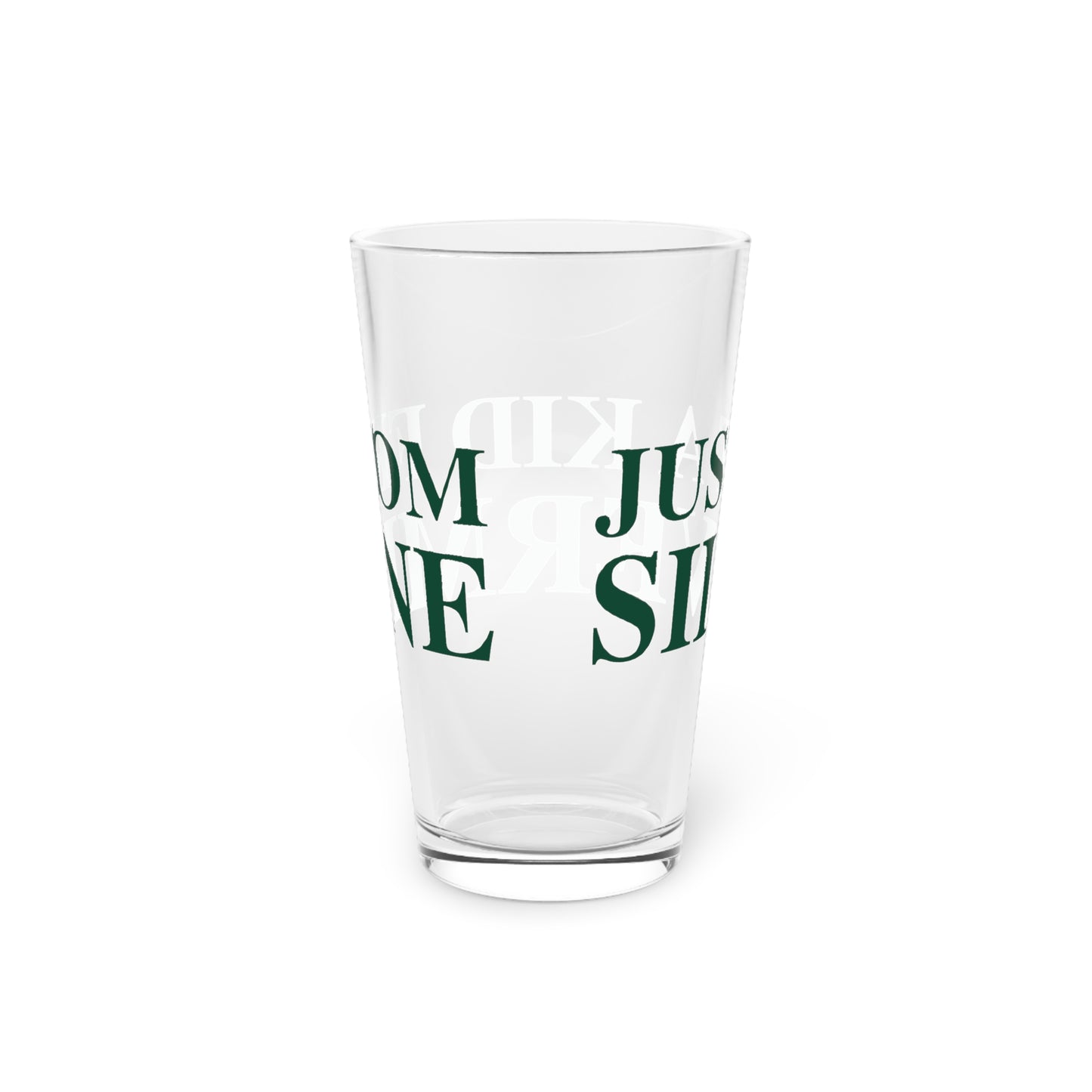 I Really Really Miss Silvermine Pint Glass, 16oz