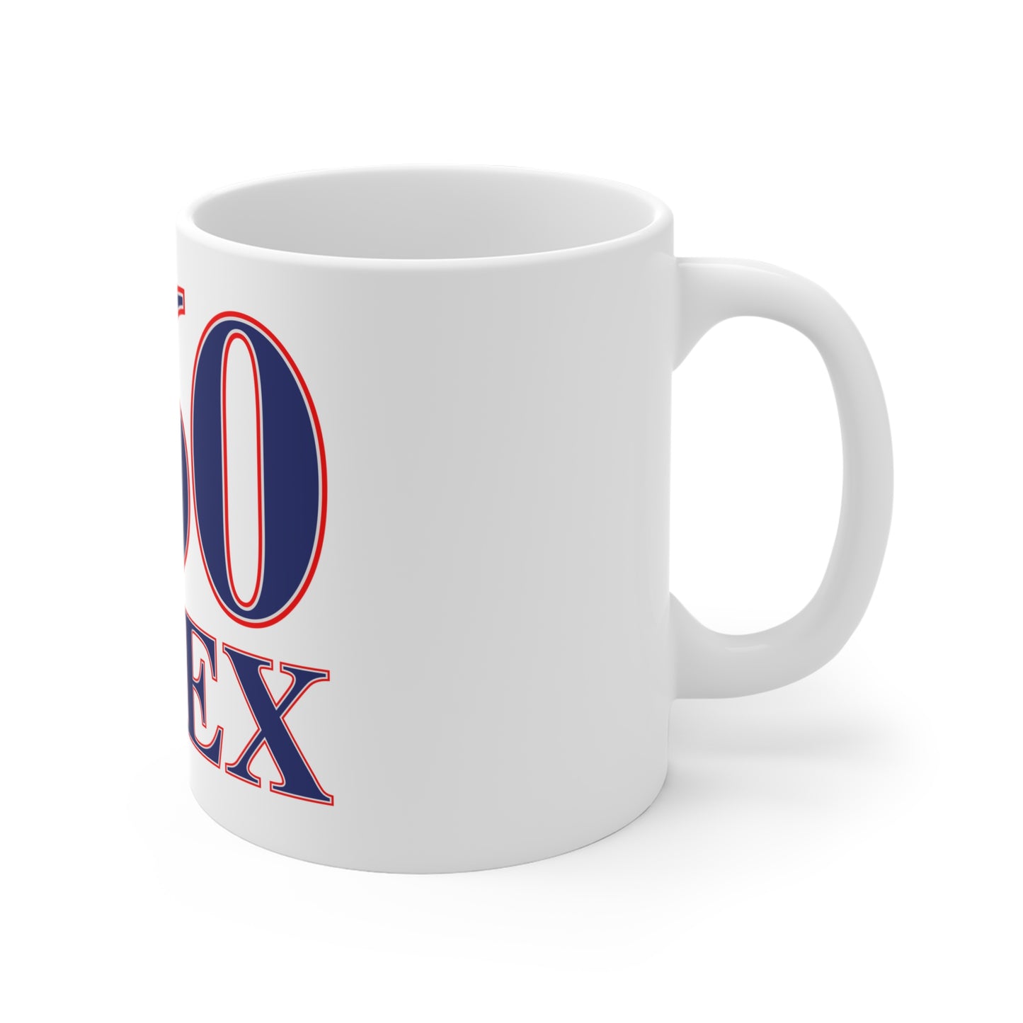 860 Essex Red, White & Blue Mug 11oz