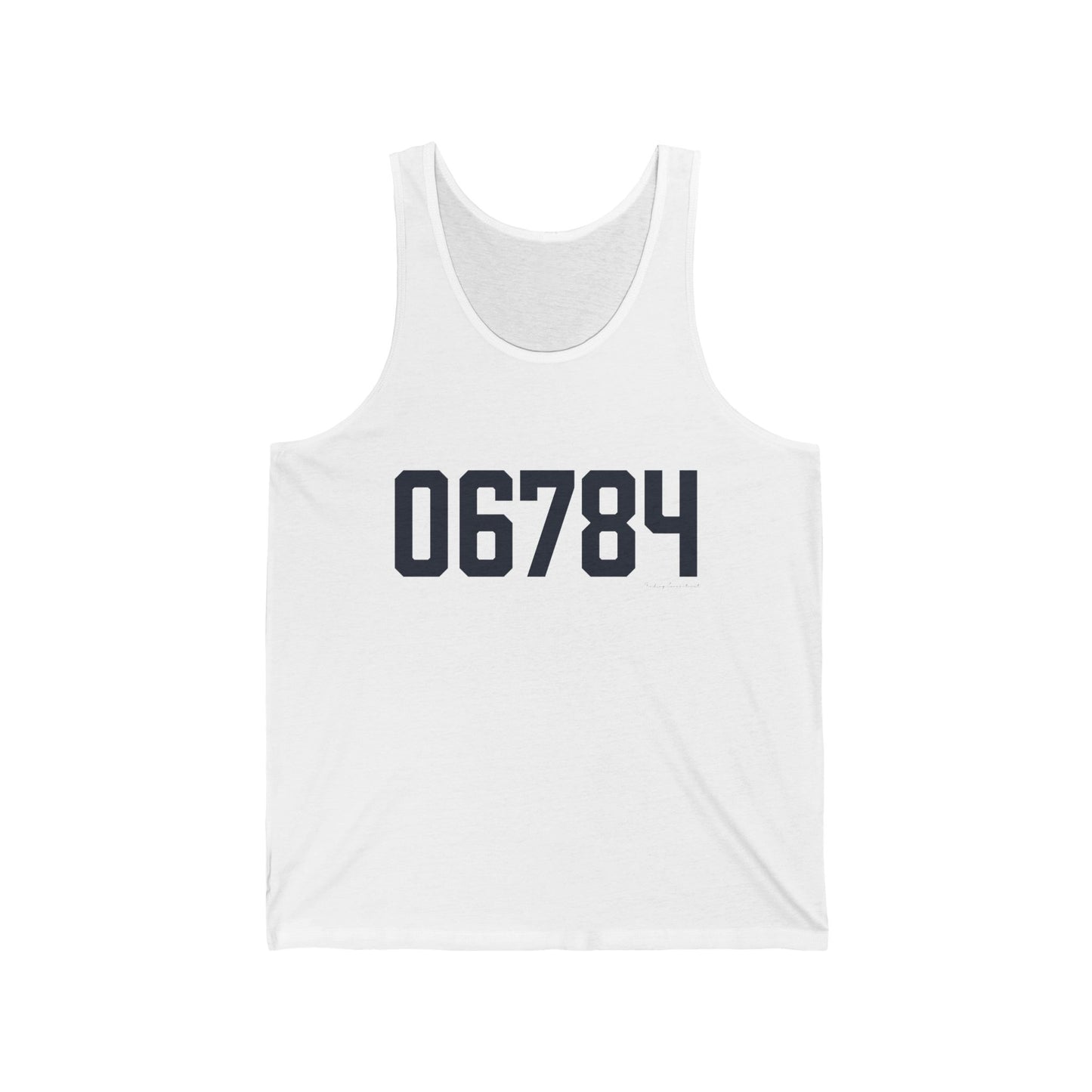 06784 Sherman Connecticut Zip Code Unisex Jersey Tank Top