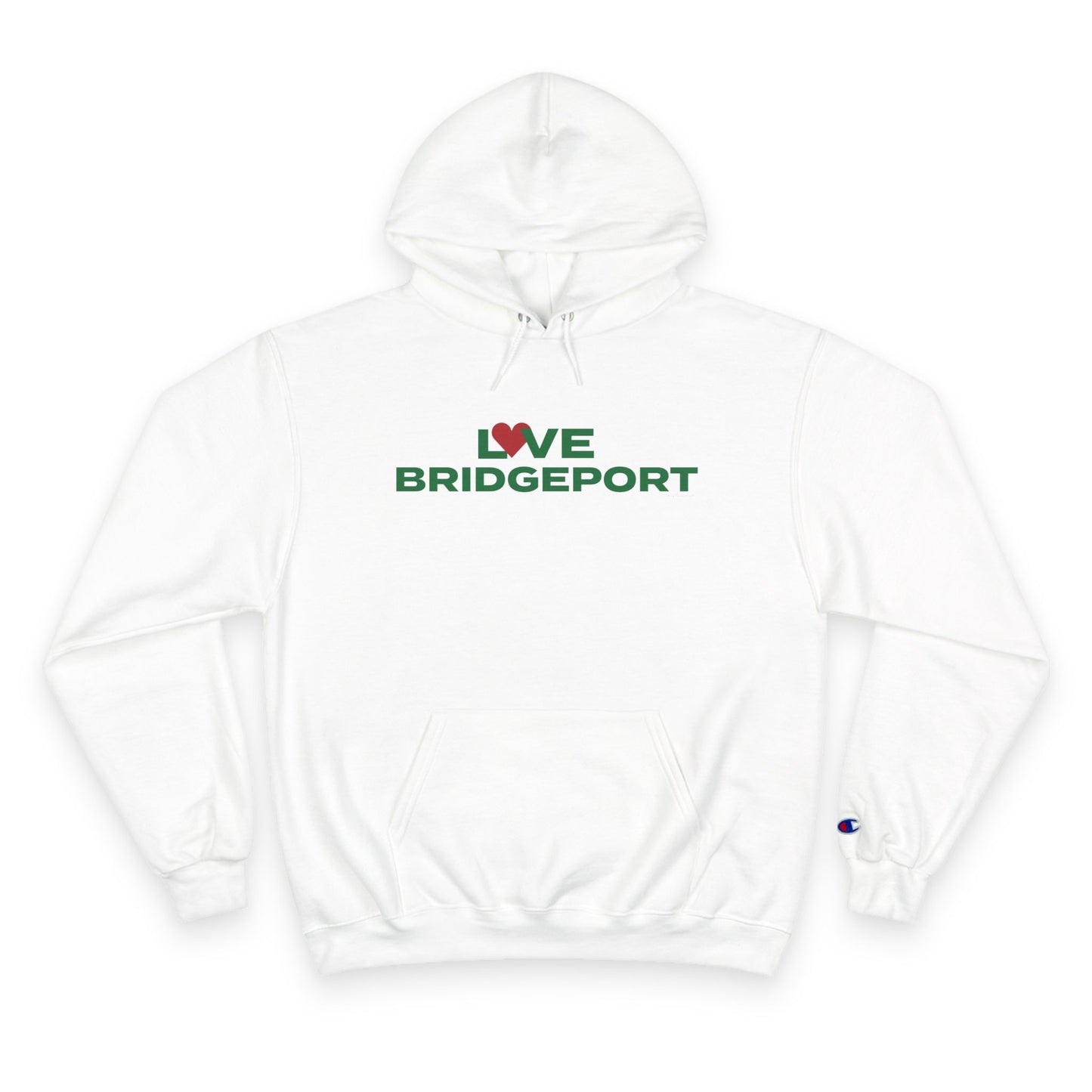 Love Bridgeport Champion Hoodie