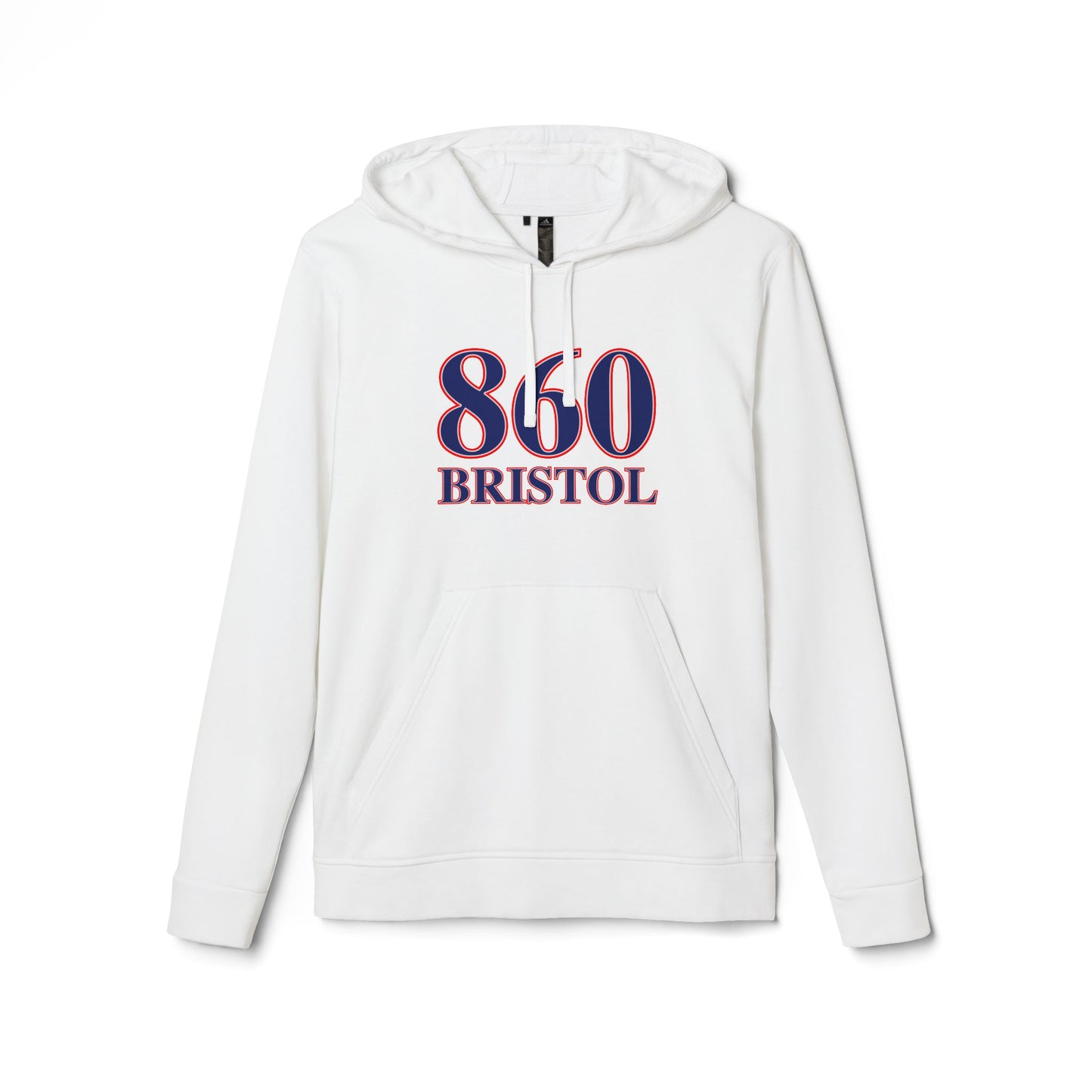 860 Bristol Red White & Blue adidas Unisex Fleece Hoodie