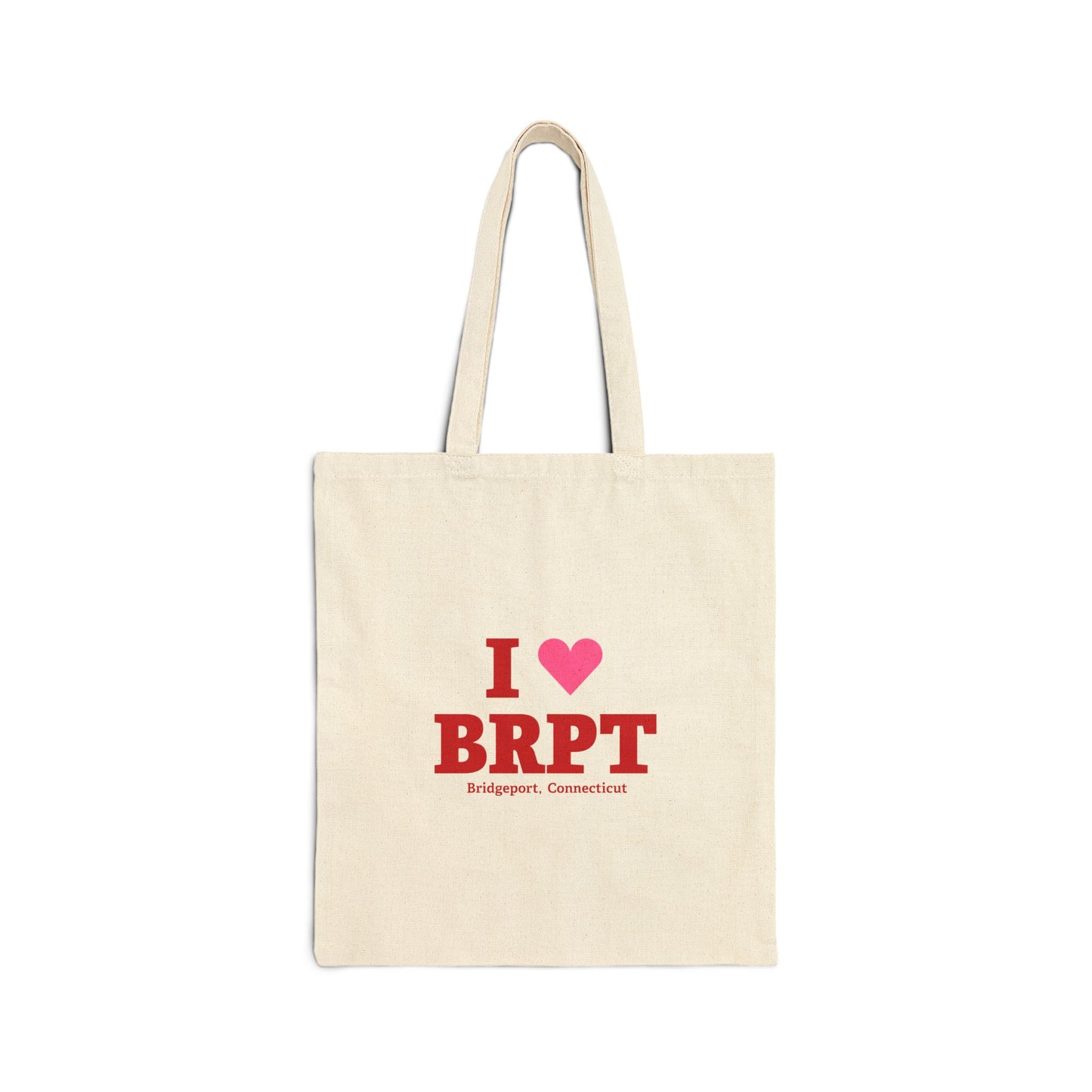 I Heart BRPT Cotton Canvas Tote Bag