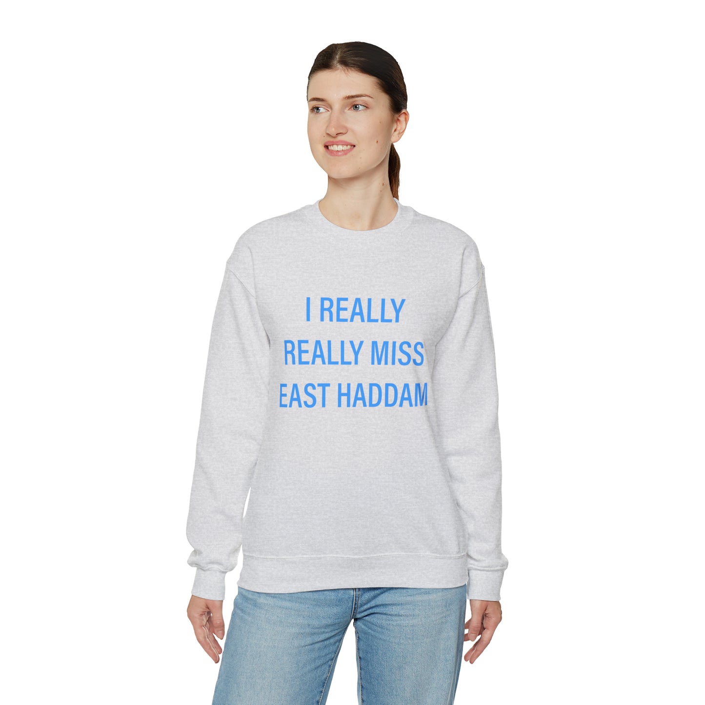 I Really Really Miss East Haddam Unisex Heavy Blend™ Crewneck Sweatshirt