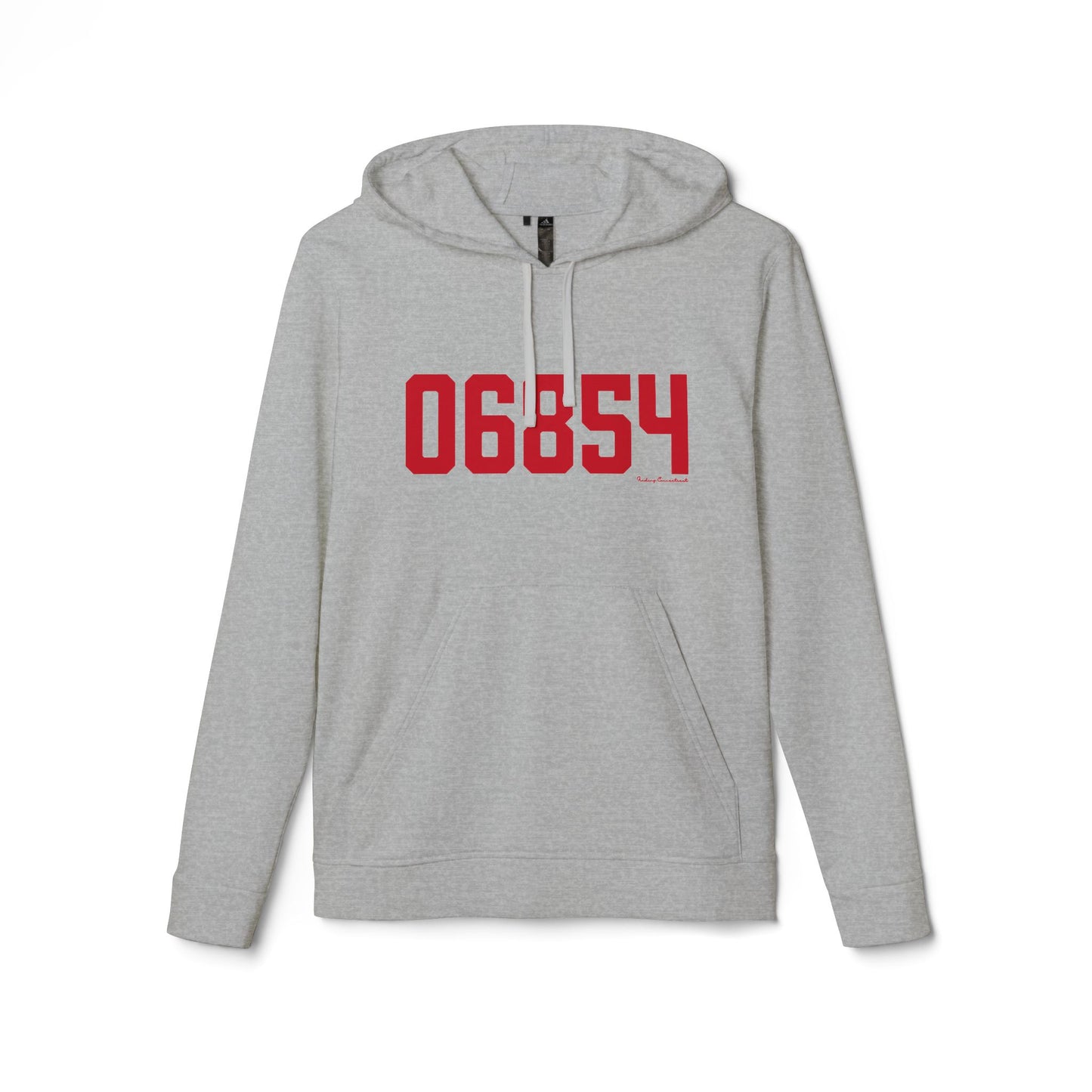06854 Norwalk Connecticut Zip Code adidas Unisex Fleece Hoodie Sweatshirt