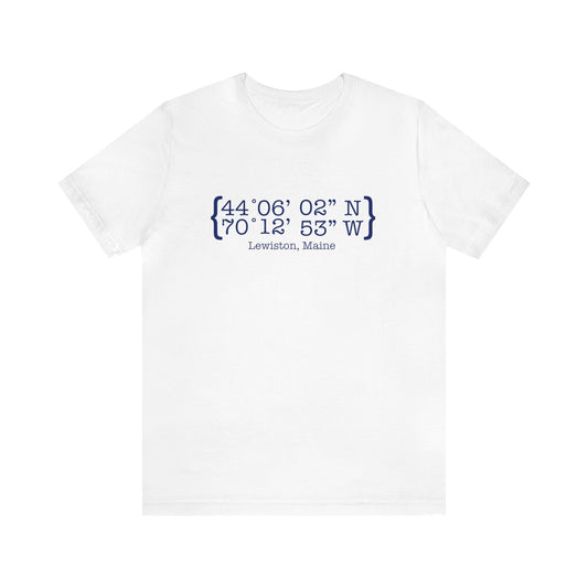 Lewiston Coordinates Unisex Jersey Short Sleeve Tee