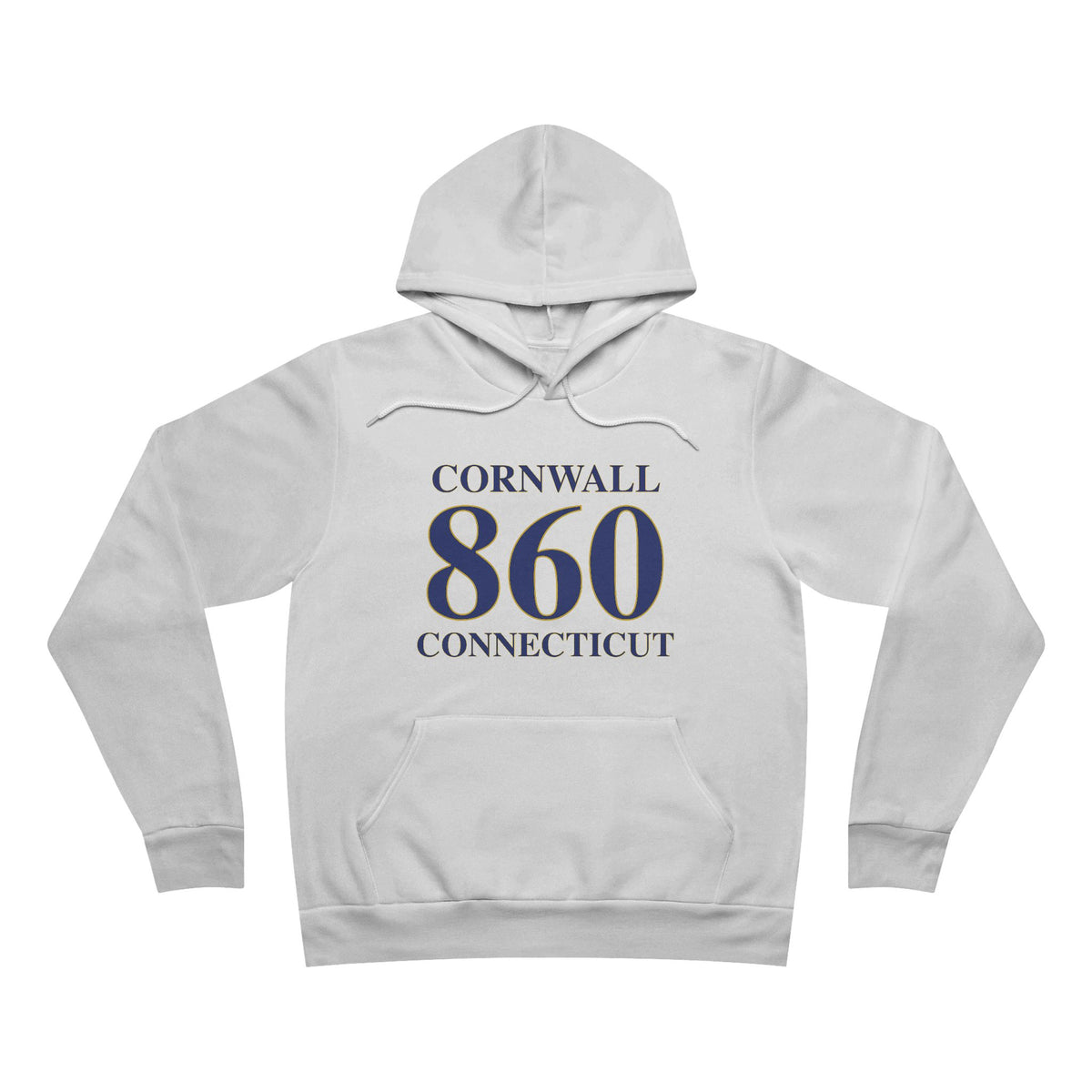 Cornwall 860 Connecticut Unisex Sponge Fleece Pullover Hoodie