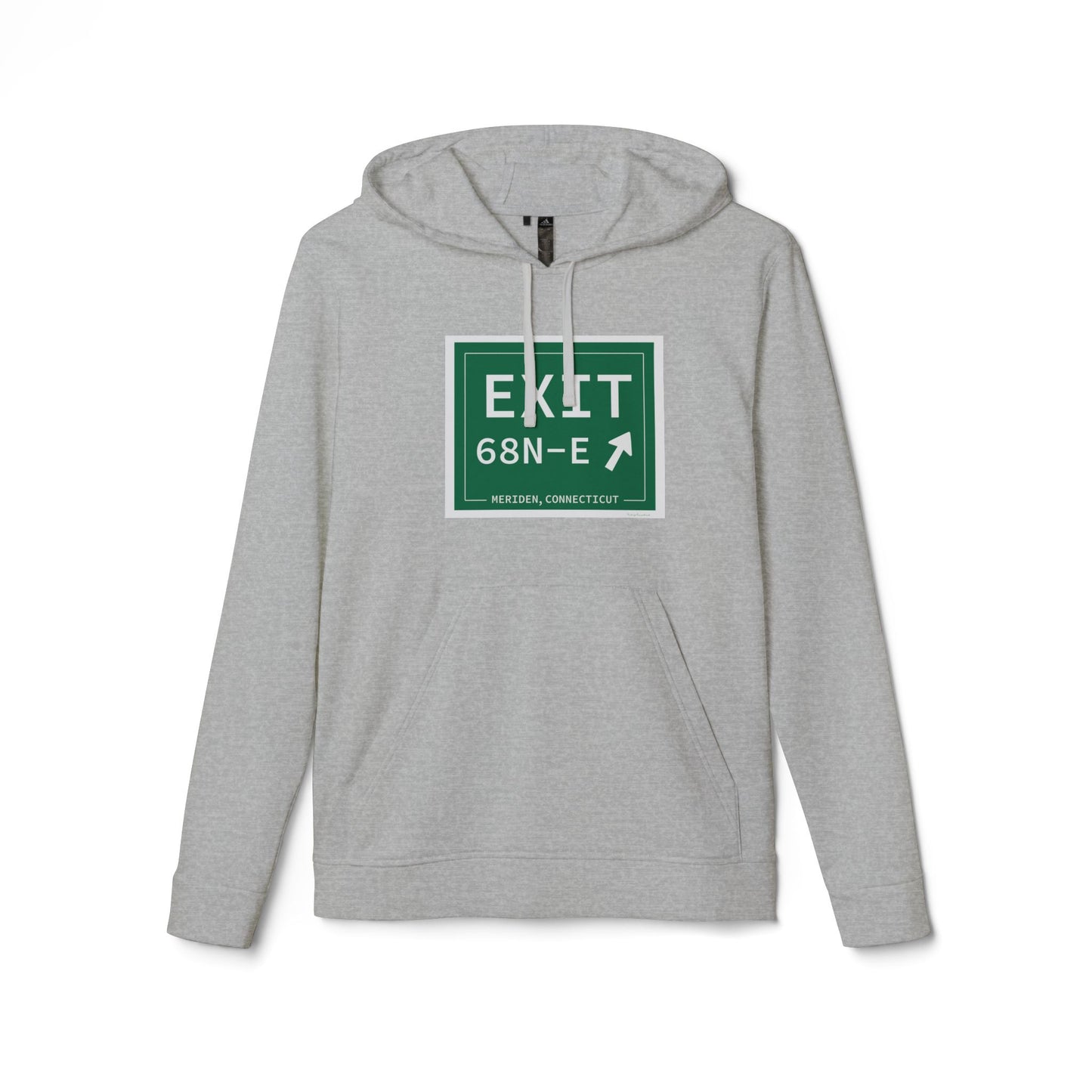 Vintage Exit 68N-E WCP Sign adidas Unisex Fleece Hoodie