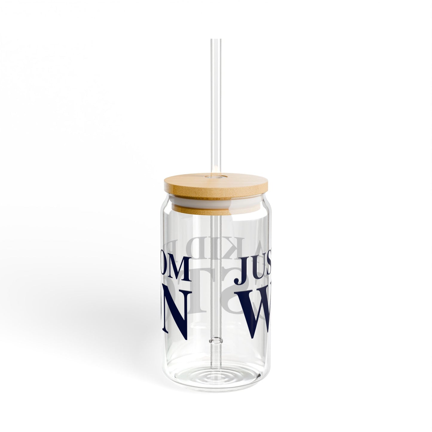 Just a kid from Weston Sipper Glass, 16oz