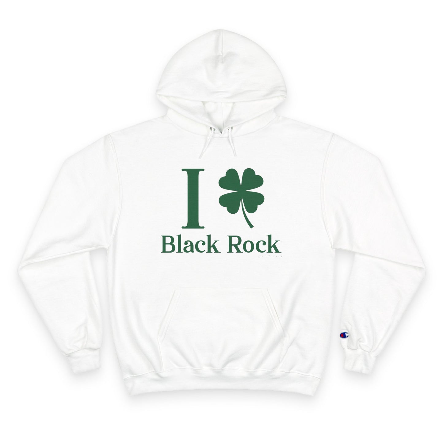 I Clover Black Rock Champion Hoodie