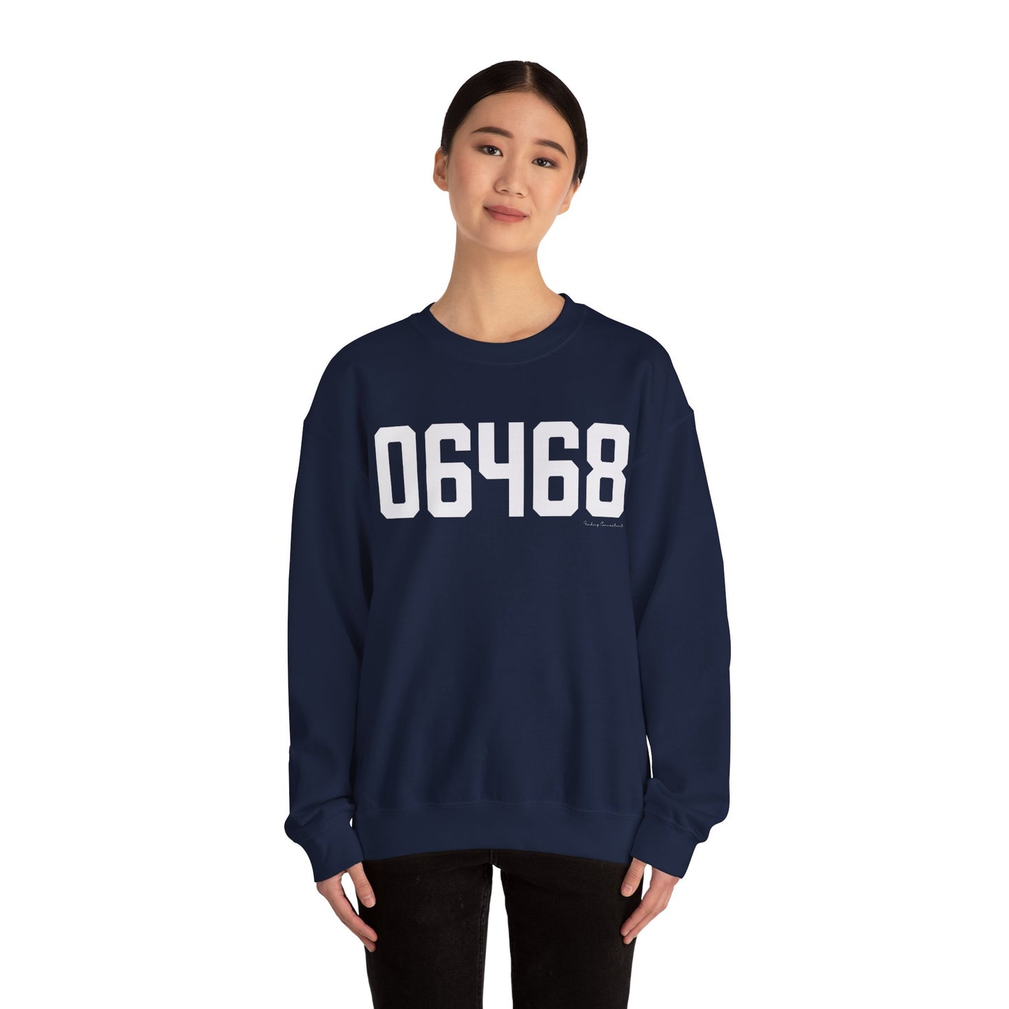 06468 Monroe Connecticut Zip Code Unisex Heavy Blend™ Crewneck Sweatshirt