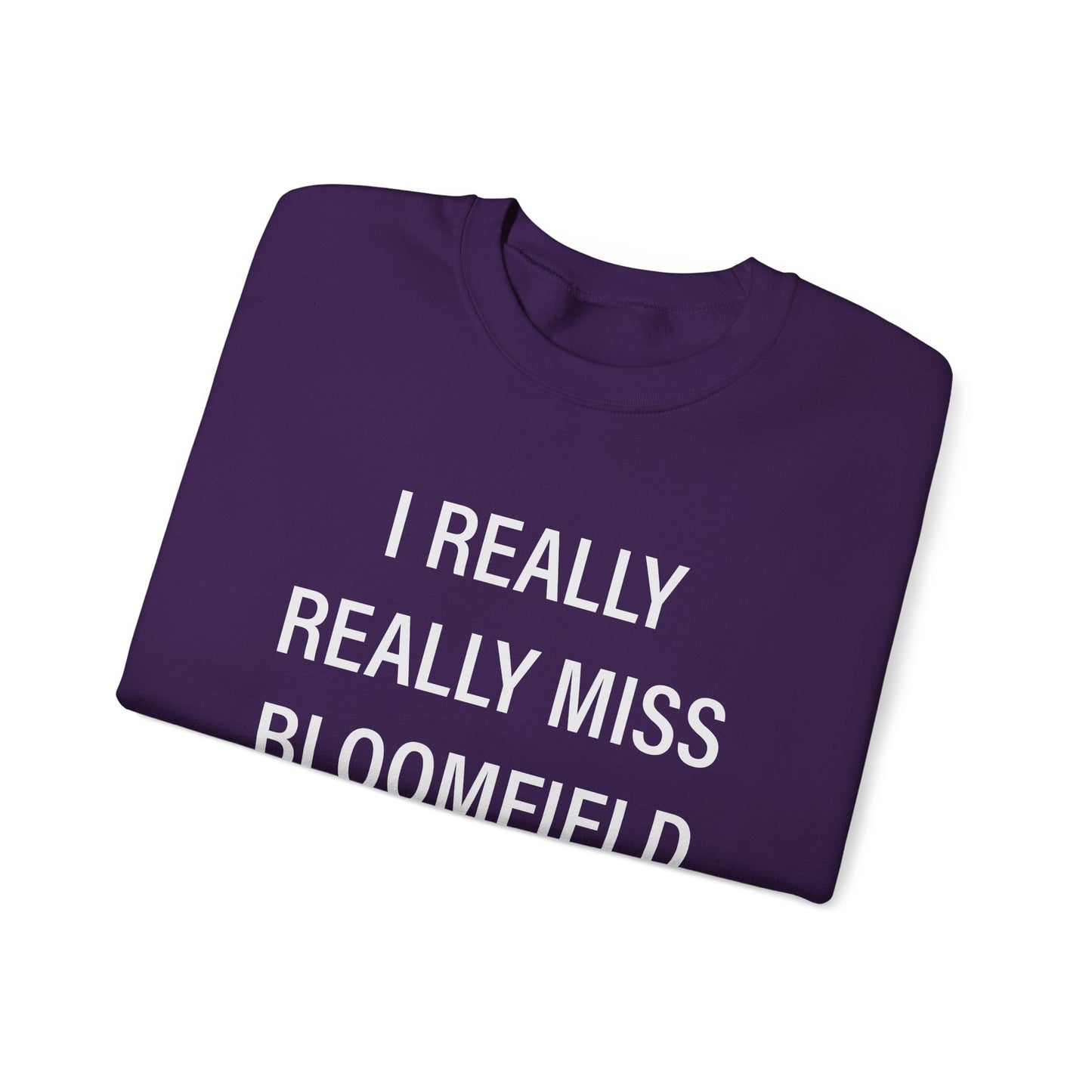 I Really Really Miss Bloomfield Unisex Heavy Blend™ Crewneck Sweatshirt