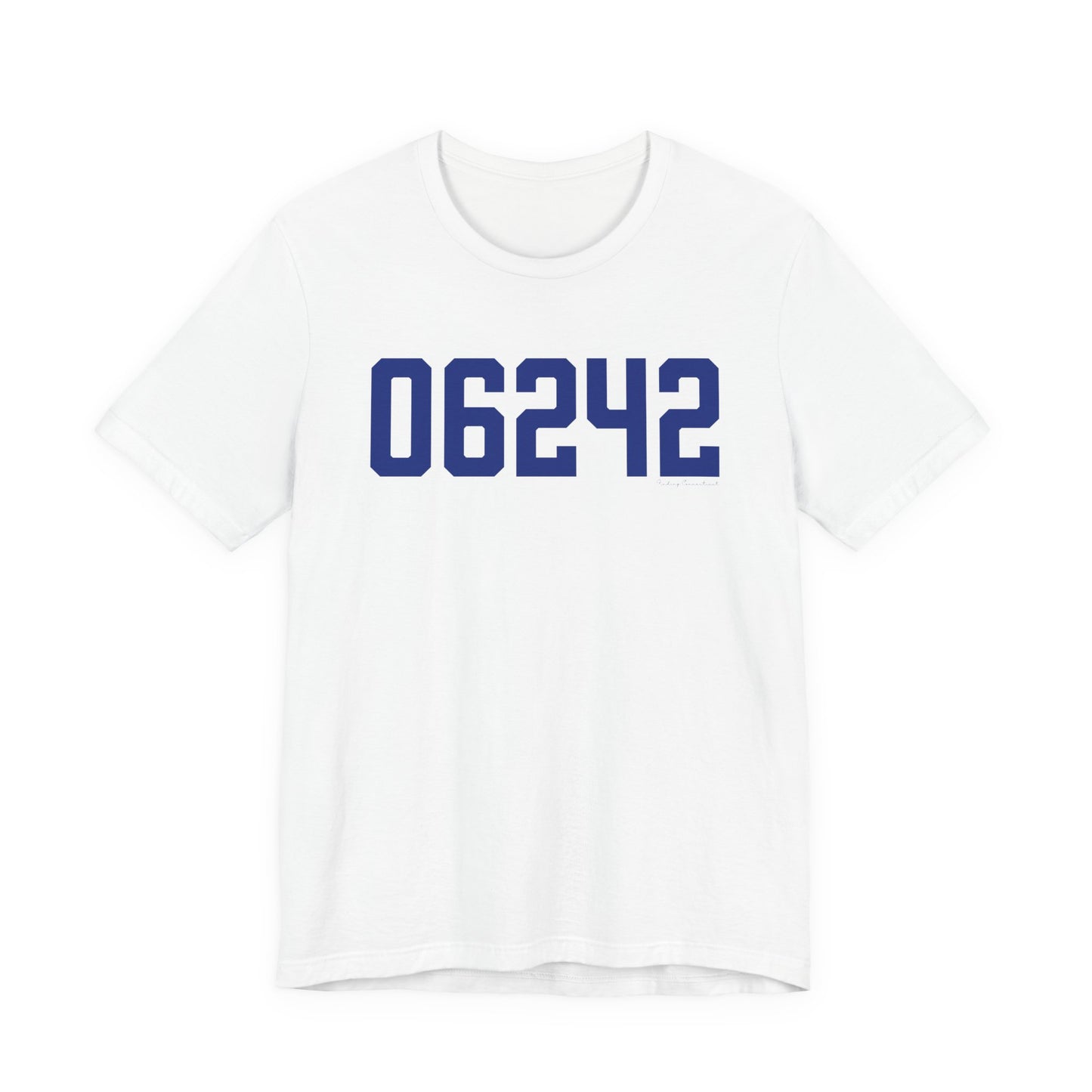 06242 Eastford Connecticut Zip Code Unisex Jersey Short Sleeve T-Shirt