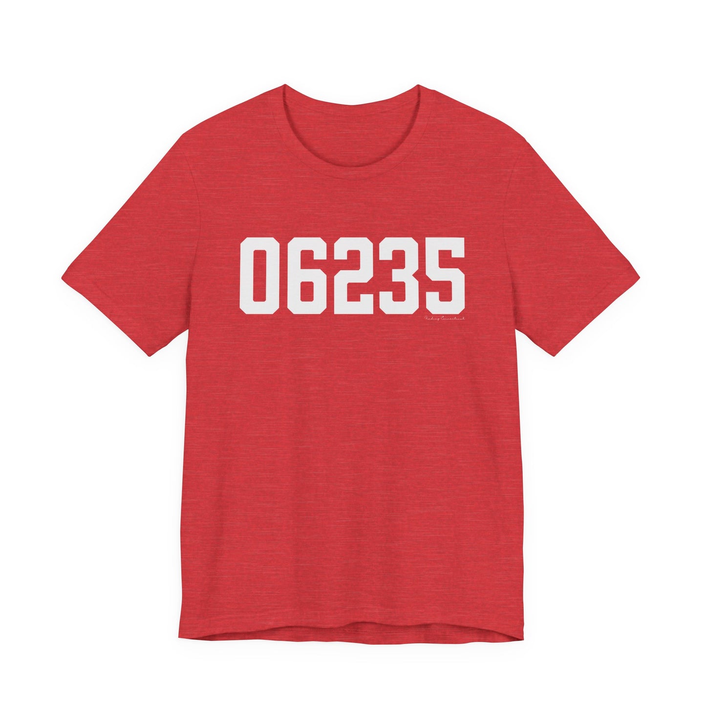 06235 Chaplin CT Zip Code Unisex Jersey Short Sleeve T-Shirt