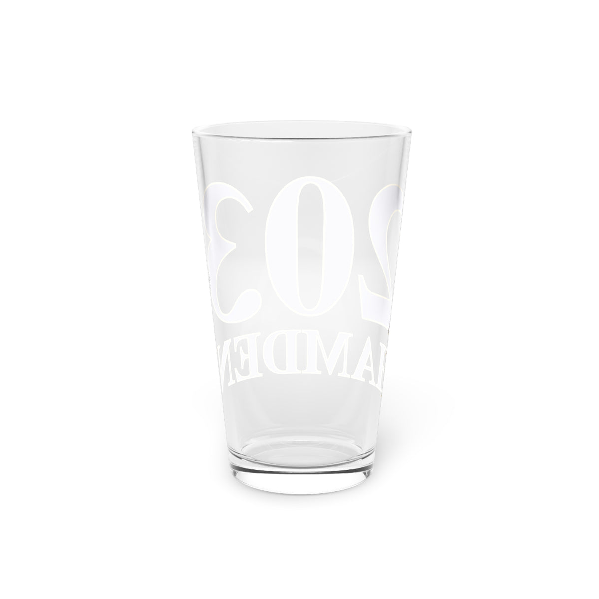 203 Hamden Pint Glass, 16oz