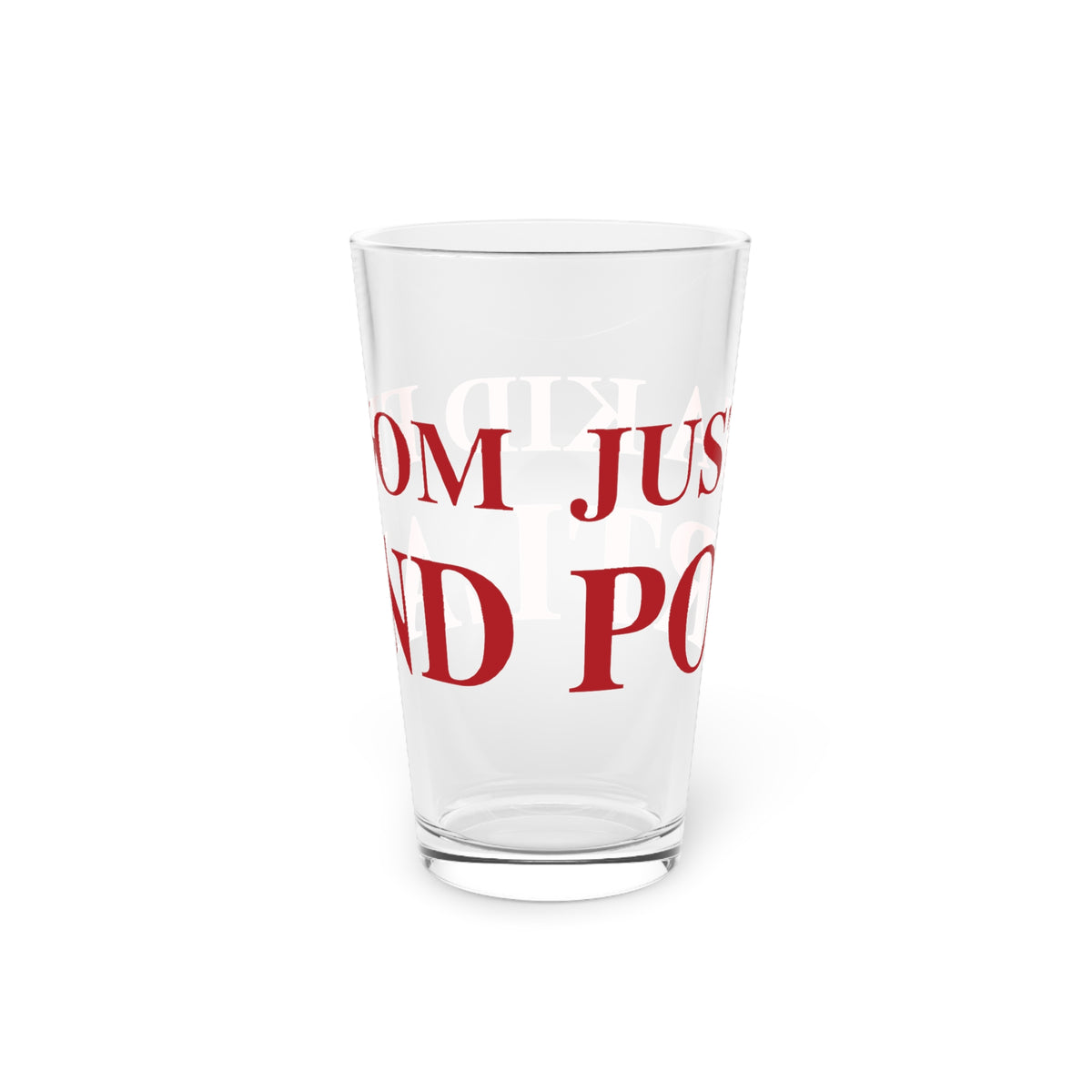 Just a kid from Portland Pint Glass, 16oz