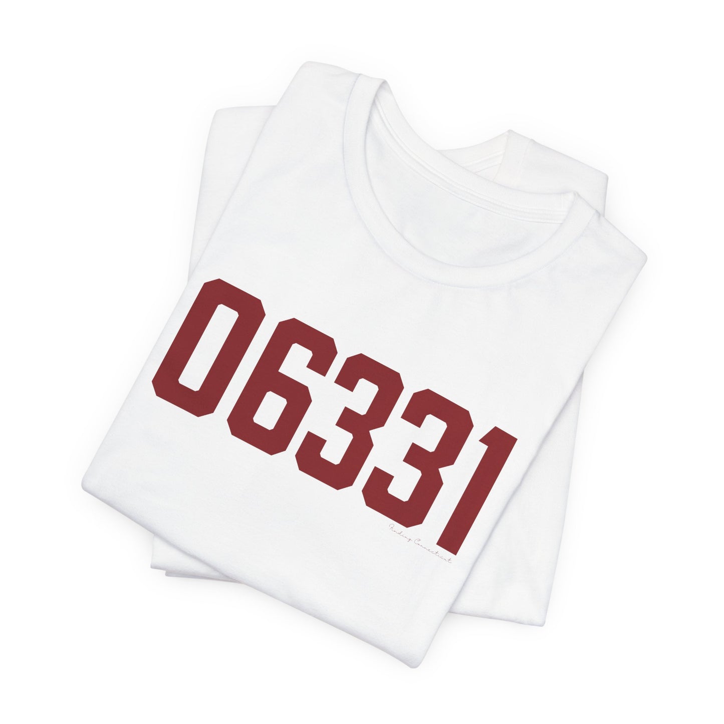 06331 Canterbury Connecticut Zip Code Unisex Jersey Short Sleeve T-Shirt
