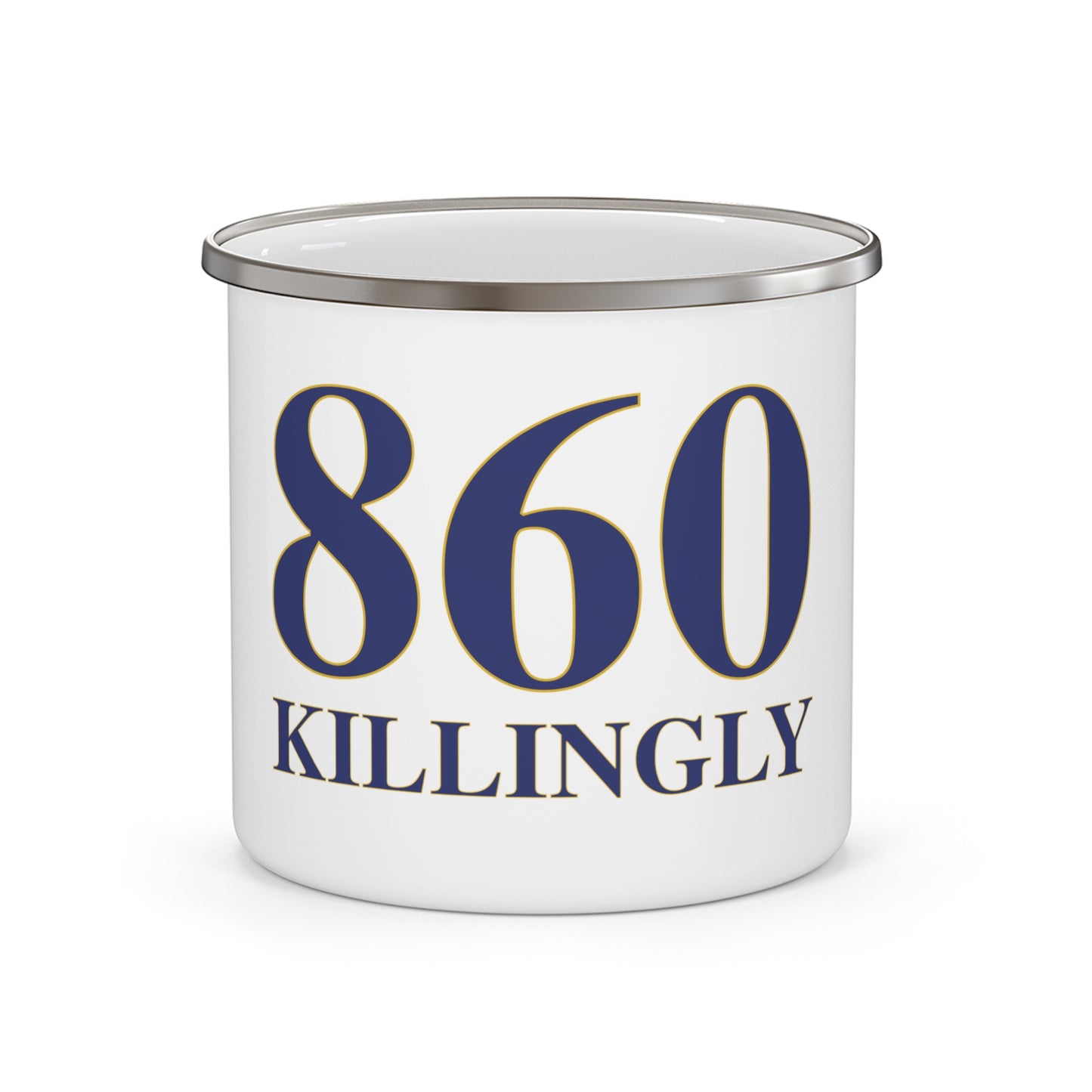 860 Killingly Enamel Camping Mug