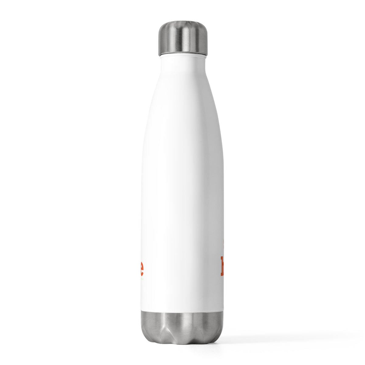 Goose Shows Are My Happy Place - Orange & Green 20oz Insulated Bottle