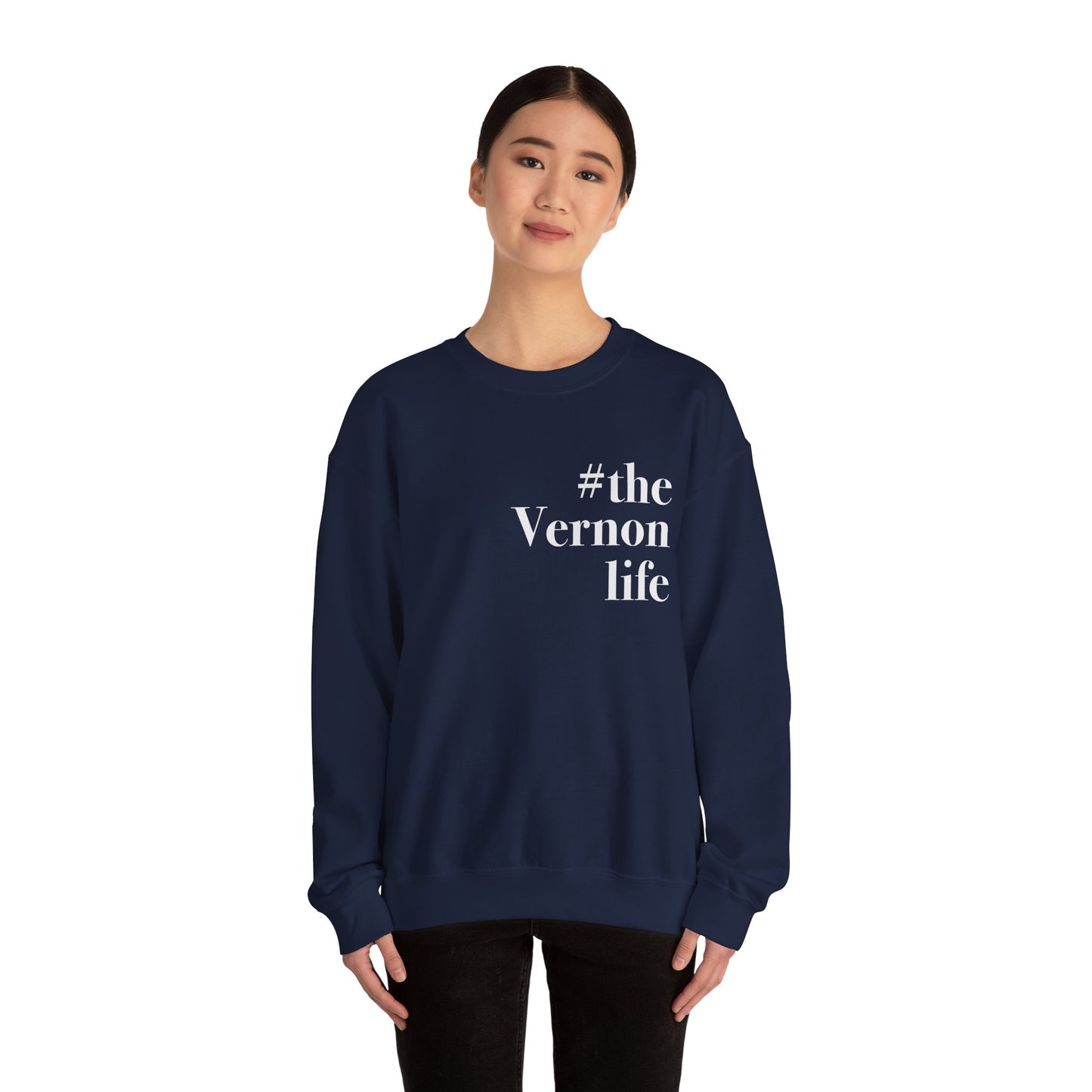 #thevernonlife Unisex Heavy Blend™ Crewneck Sweatshirt