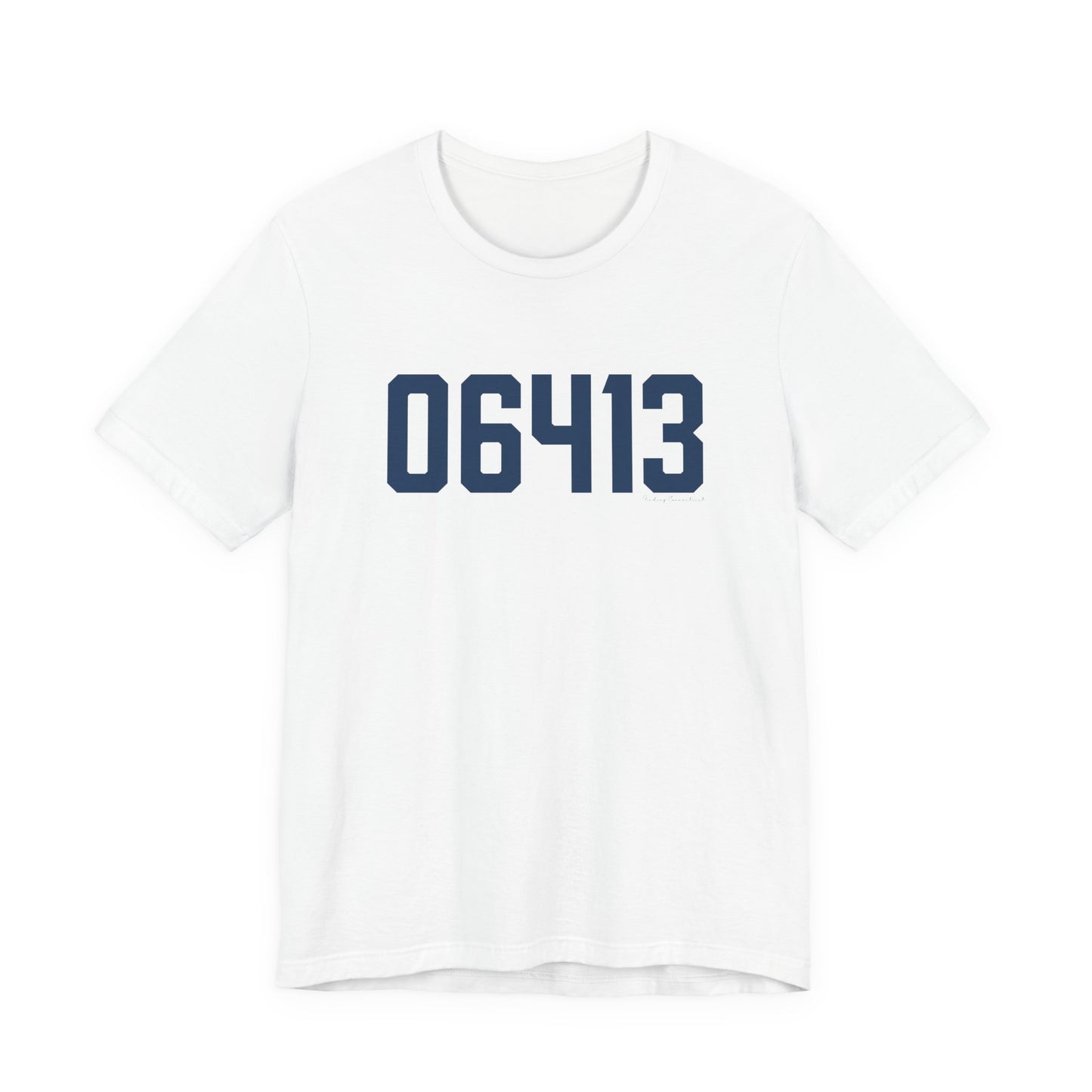 06413 Clinton Connecticut Zip Code Unisex Jersey Short Sleeve T-Shirt