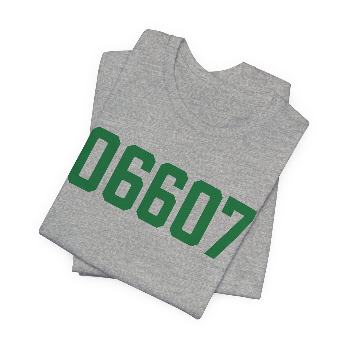 06607 Bridgeport Connecticut Zip Code Unisex Jersey Short Sleeve T-Shirt
