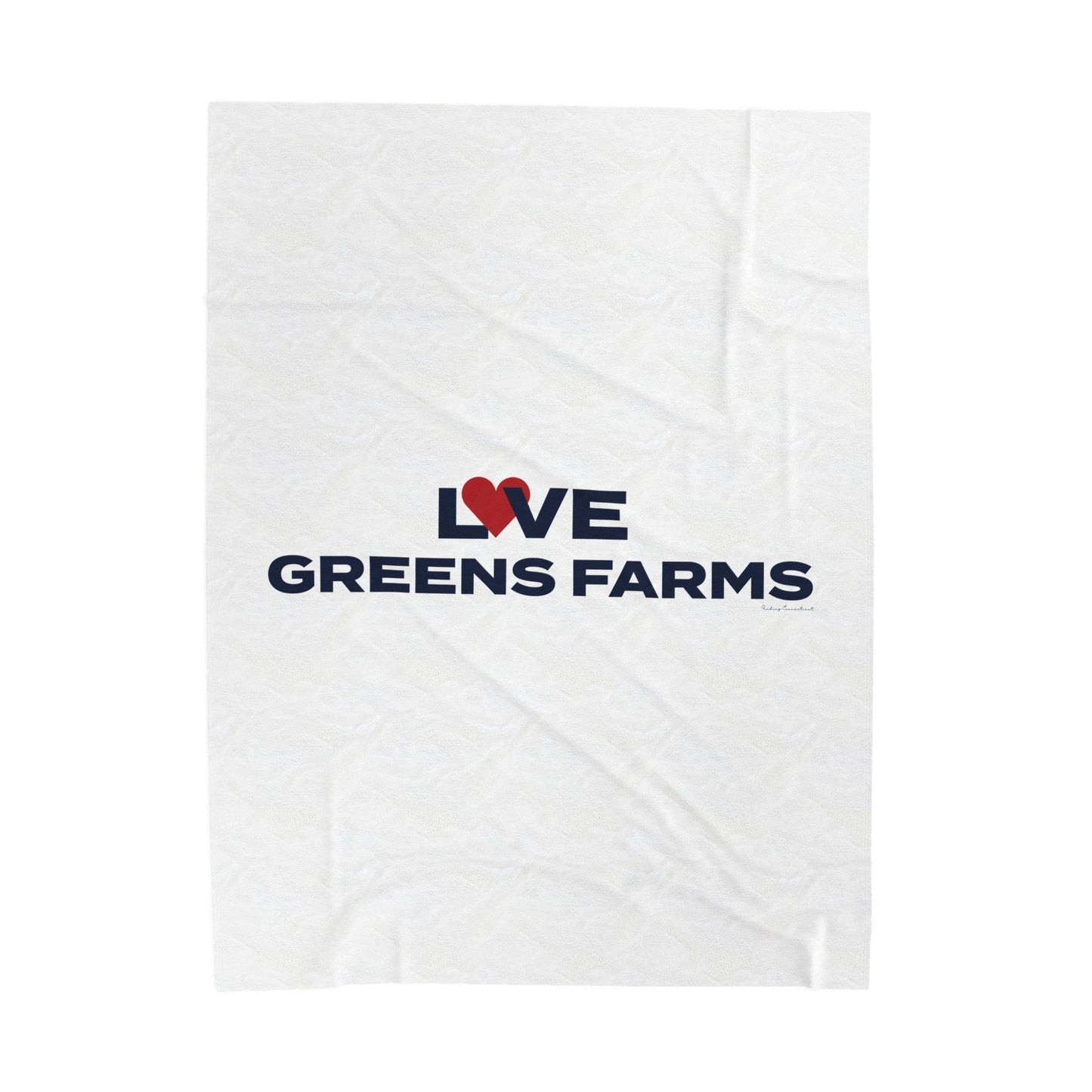 Love Greens Farms Velveteen Plush Blanket