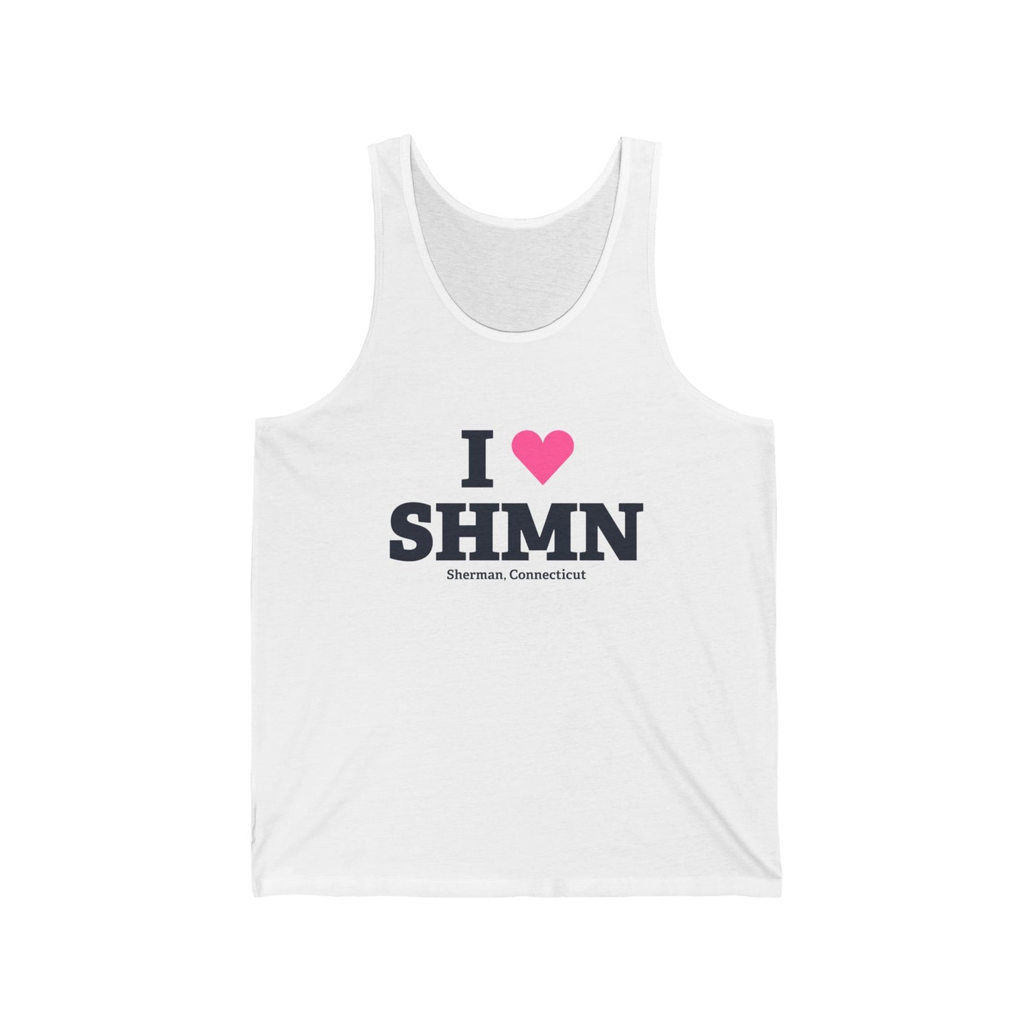 I Heart SHMN Unisex Jersey Tank Top