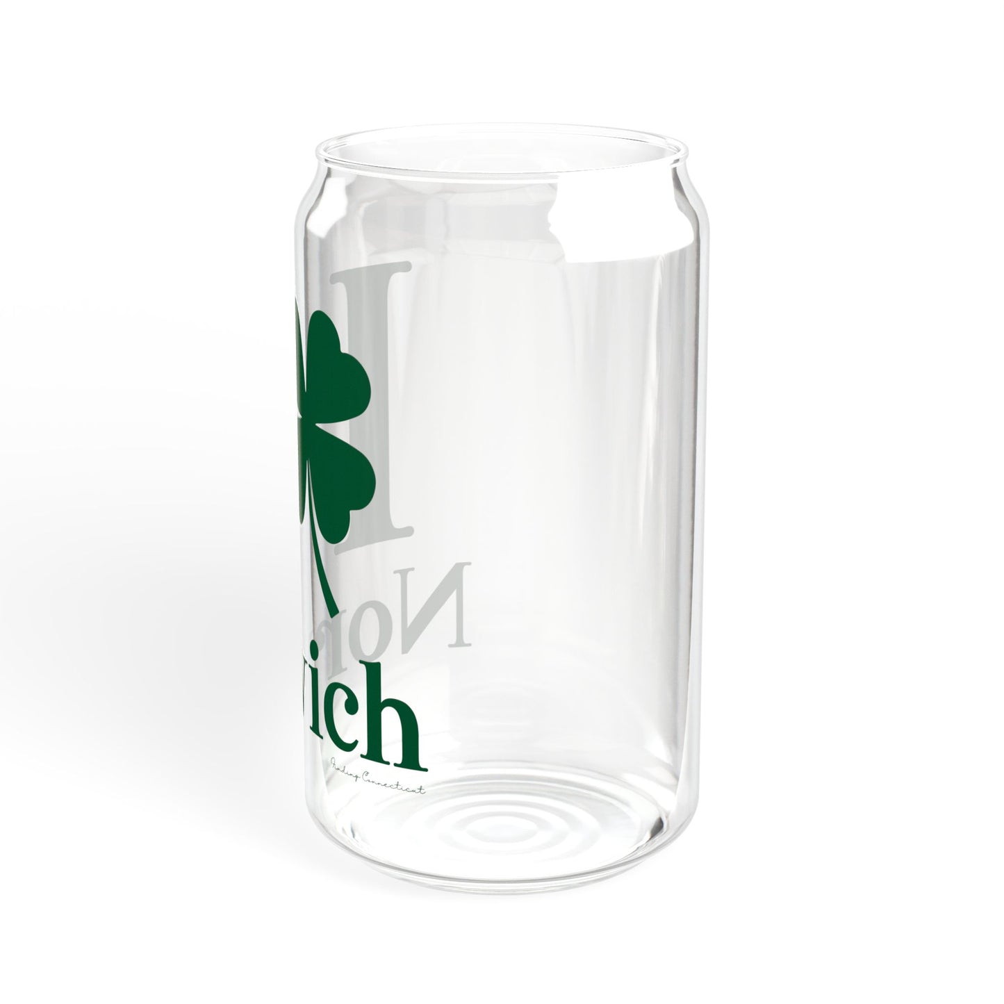 I Clover Norwich Sipper Glass, 16oz