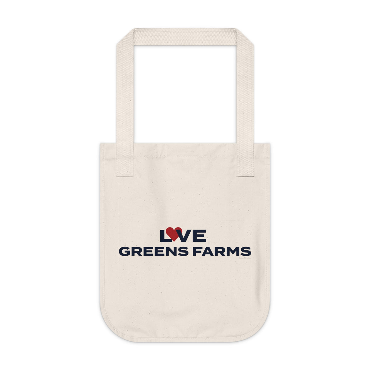 Love Greens Farms Organic Canvas Tote Bag