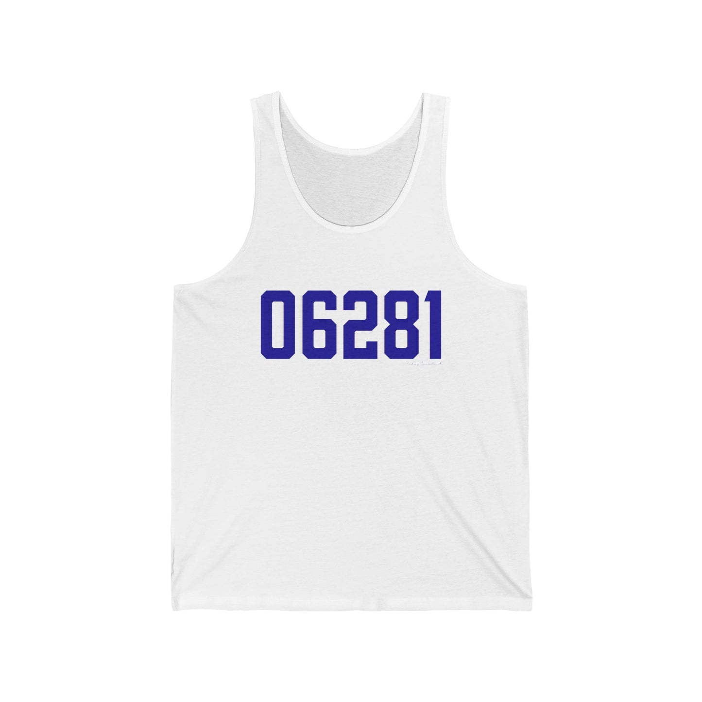 06281 Woodstock Connecticut Zip Code Unisex Jersey Tank Top