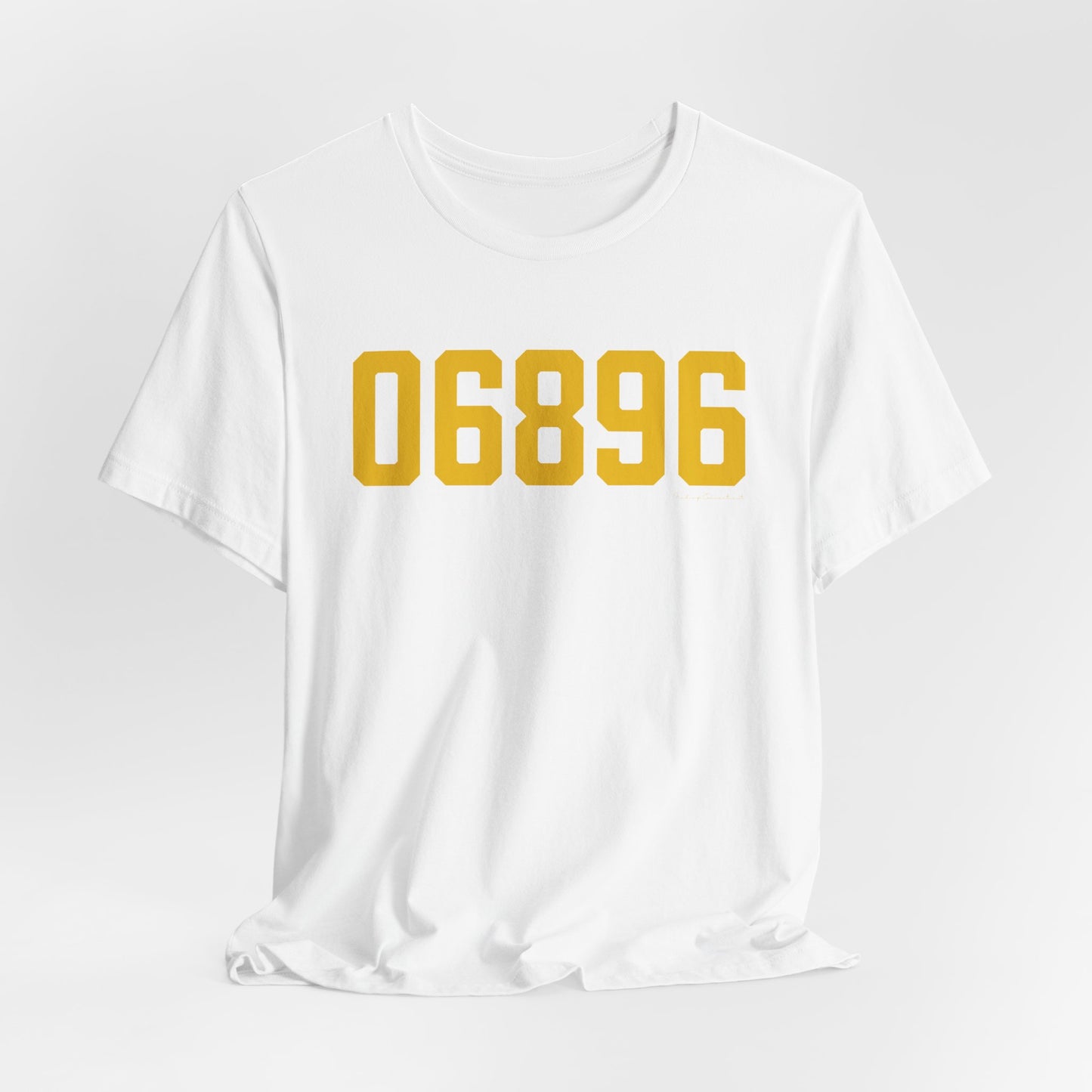 06896 Redding Connecticut Zip Code Unisex Jersey Short Sleeve T-Shirt
