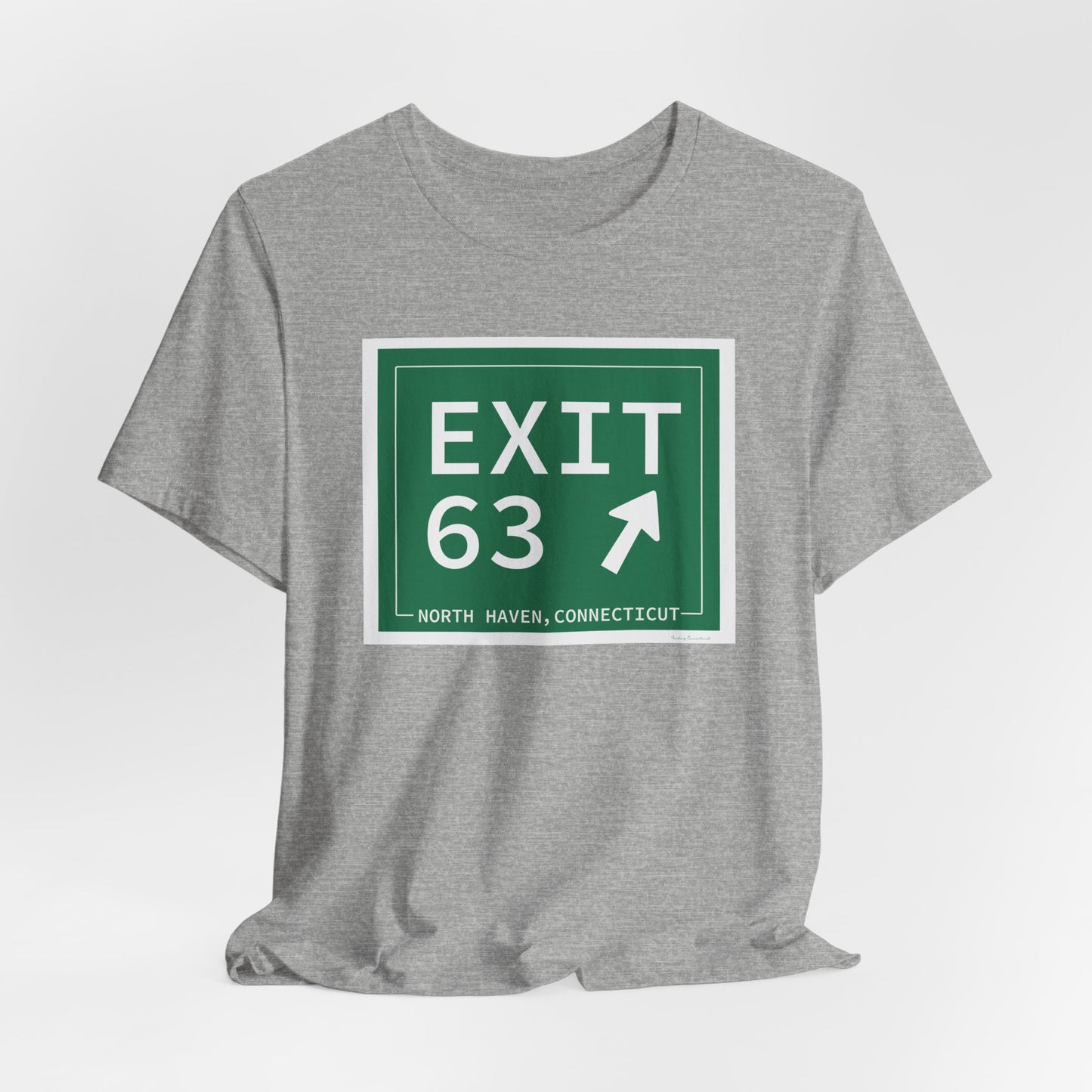 Vintage Exit 63 WCP Sign Unisex Jersey Short Sleeve T-Shirt