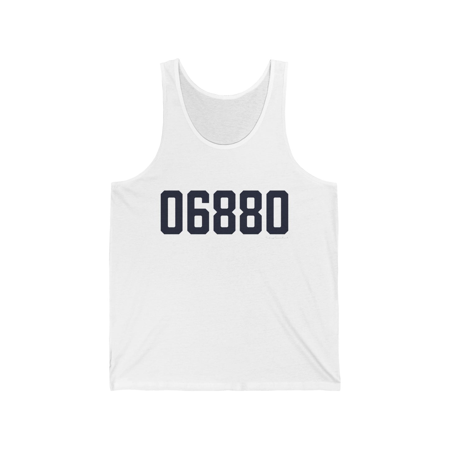 06880 Westport Connecticut Zip Code Unisex Jersey Tank Top