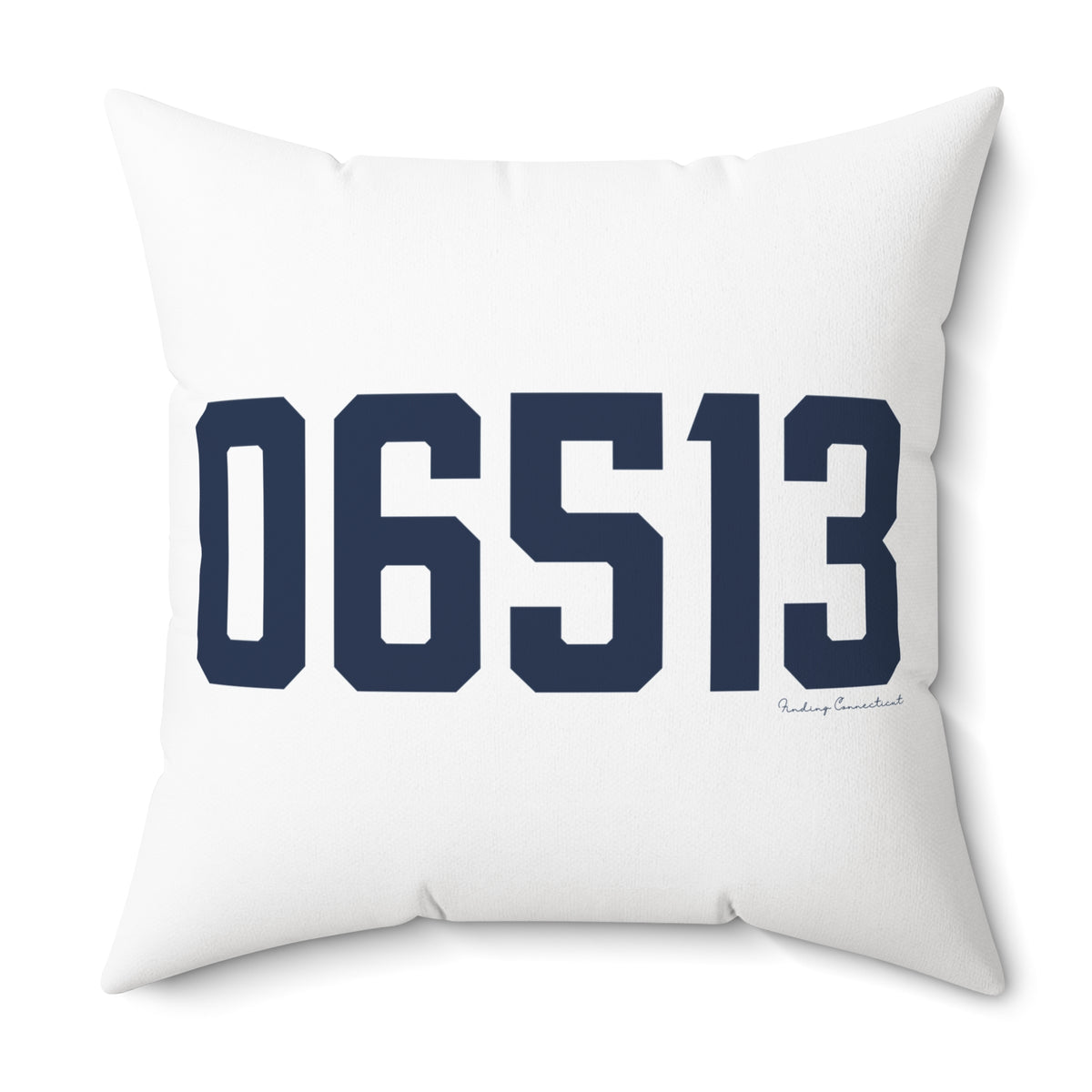 06513 East Haven Connecticut Zip Code Polyester Square Pillow