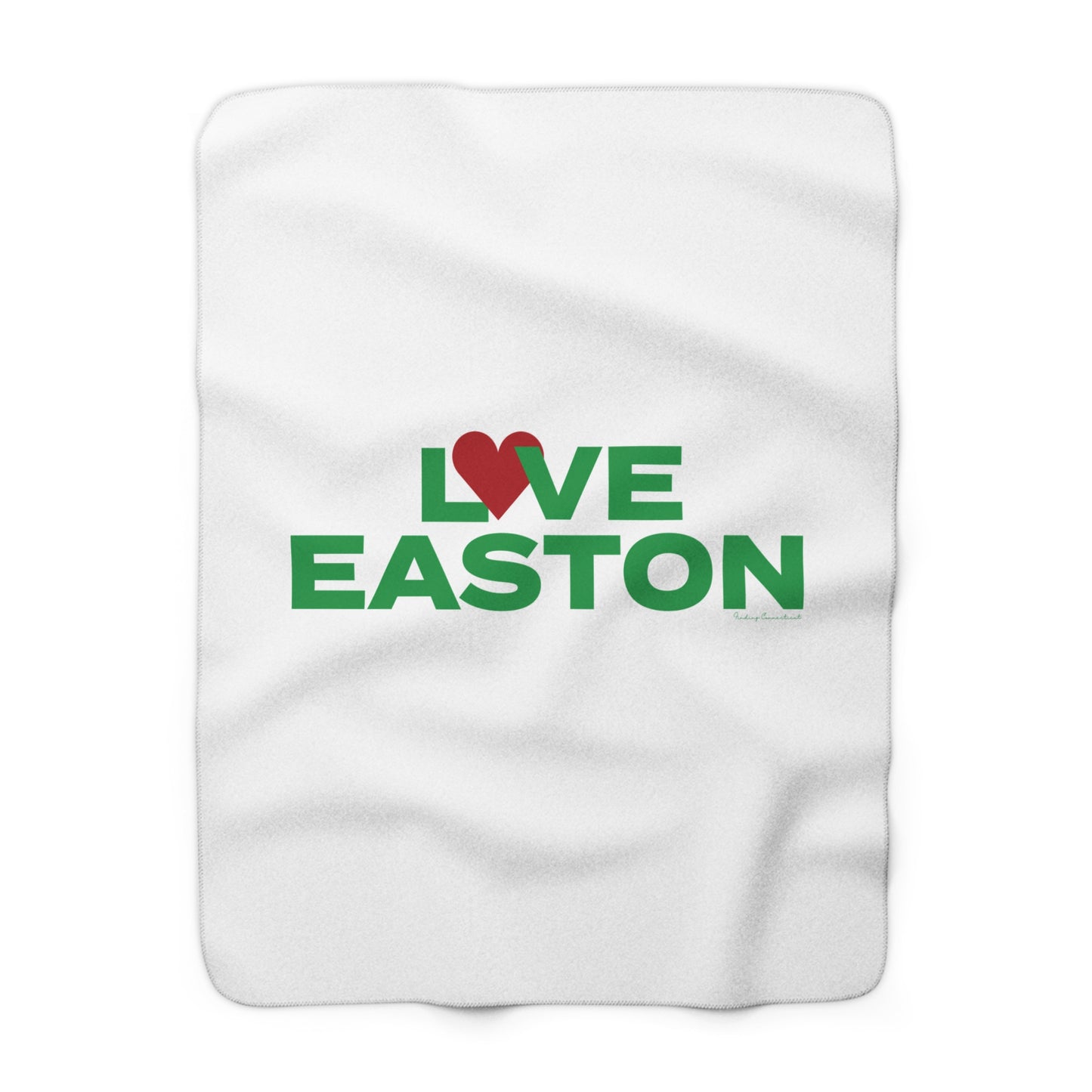 Love Easton Sherpa Fleece Blanket