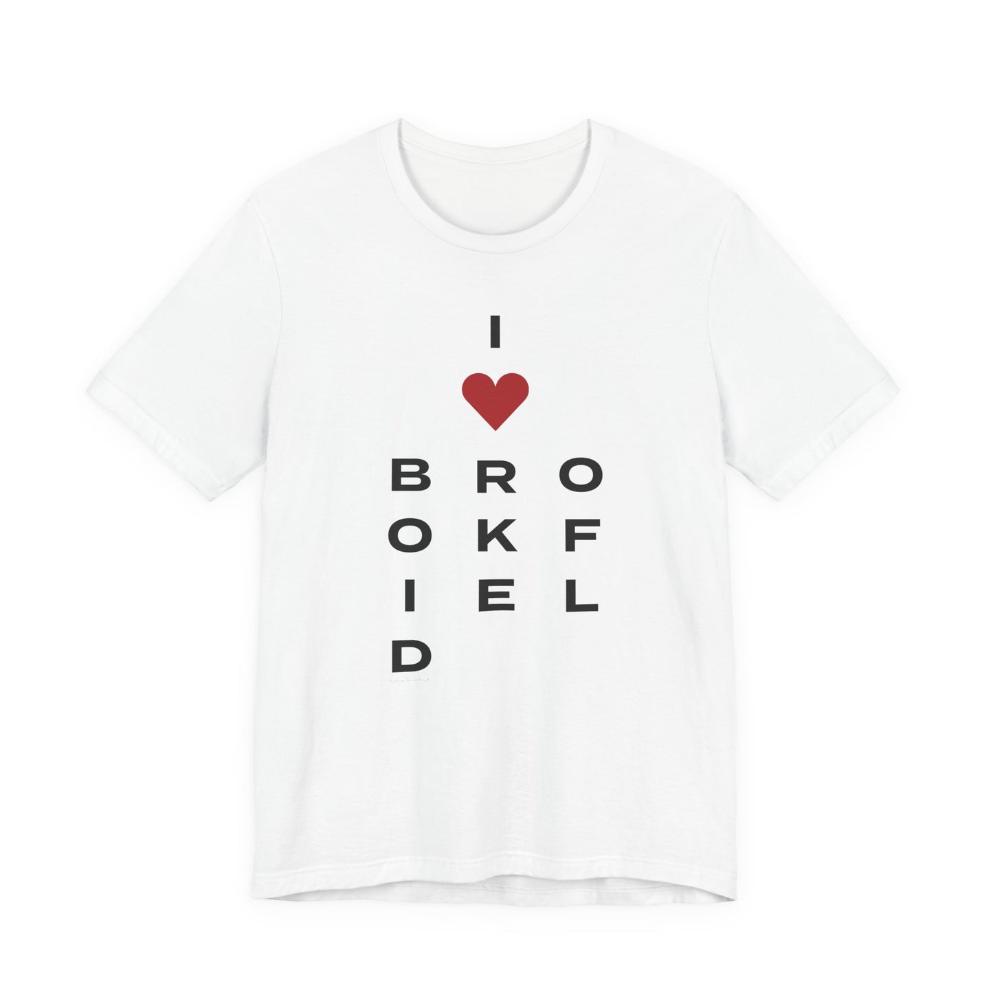 Brookfield Vision Unisex Jersey Short Sleeve T-Shirt