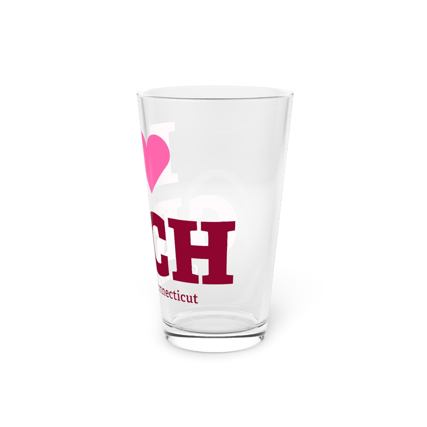I Heart GRCH Pint Glass, 16oz