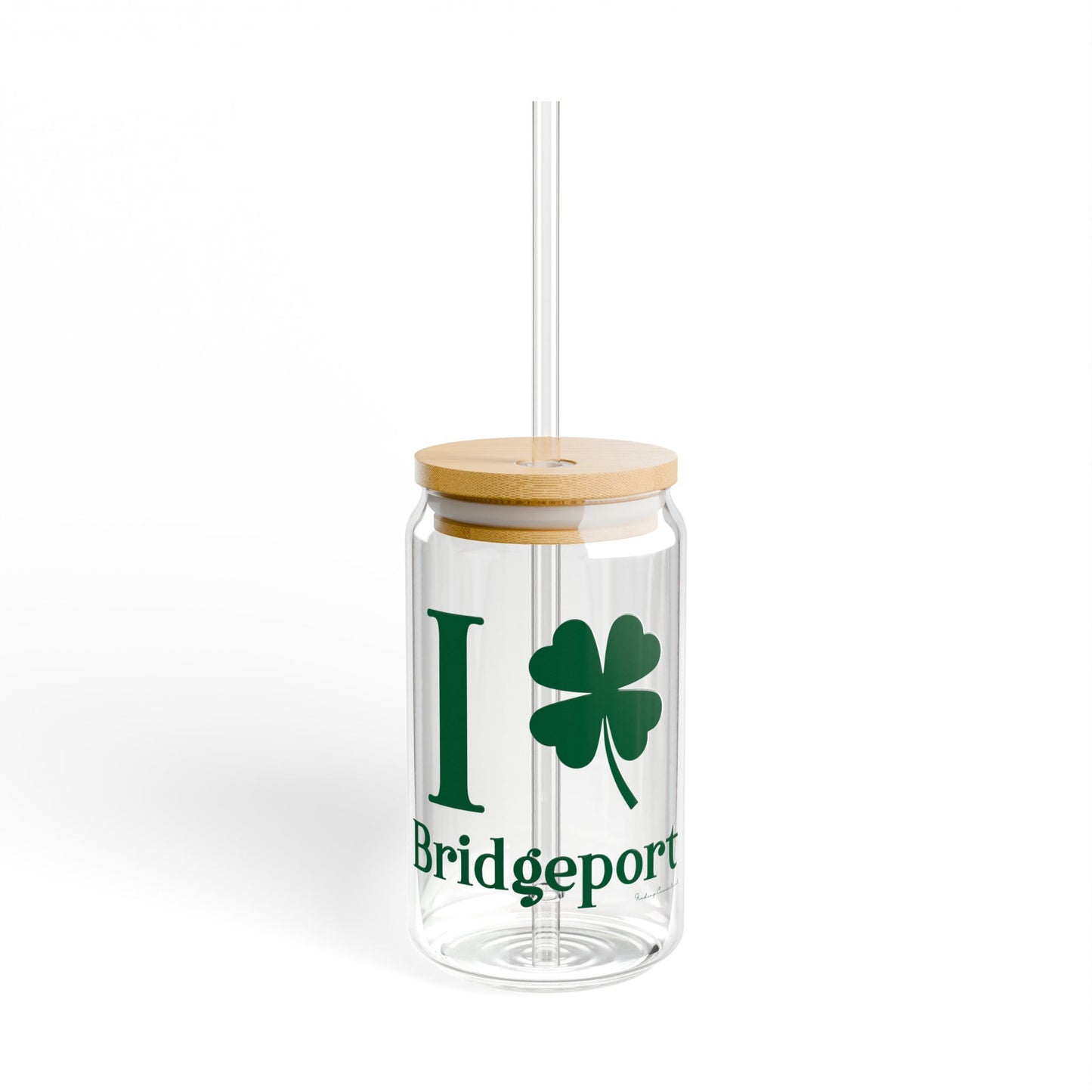 I Clover Bridgeport Sipper Glass, 16oz