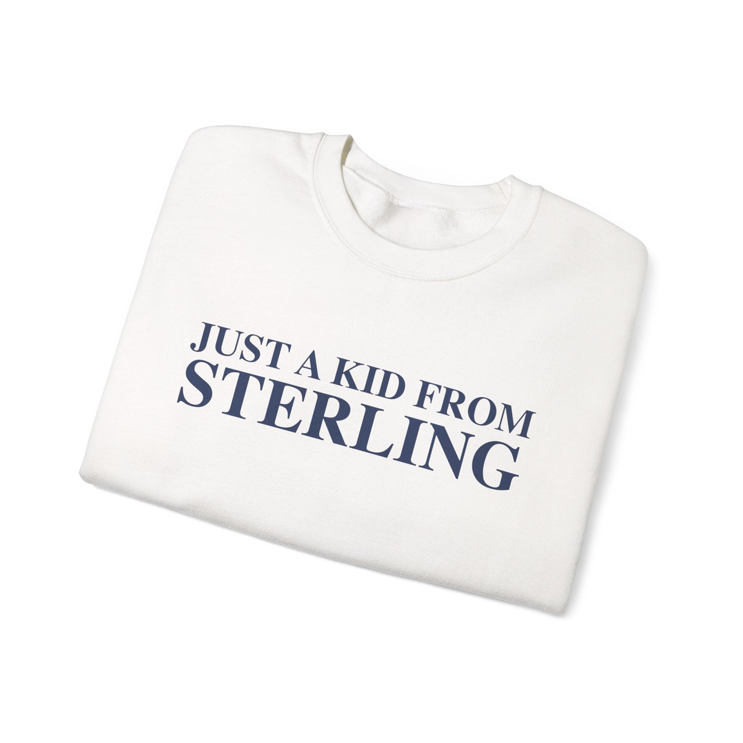 Just a kid from Sterling Unisex Heavy Blend™ Crewneck Sweatshirt