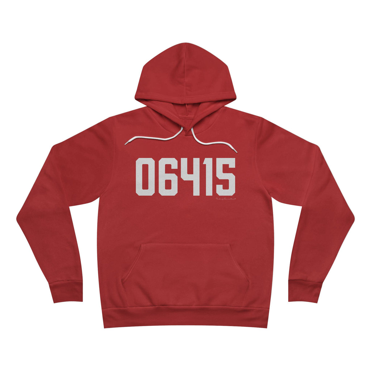 06415 Colchester CT Zip Code Unisex Sponge Fleece Pullover Hoodie