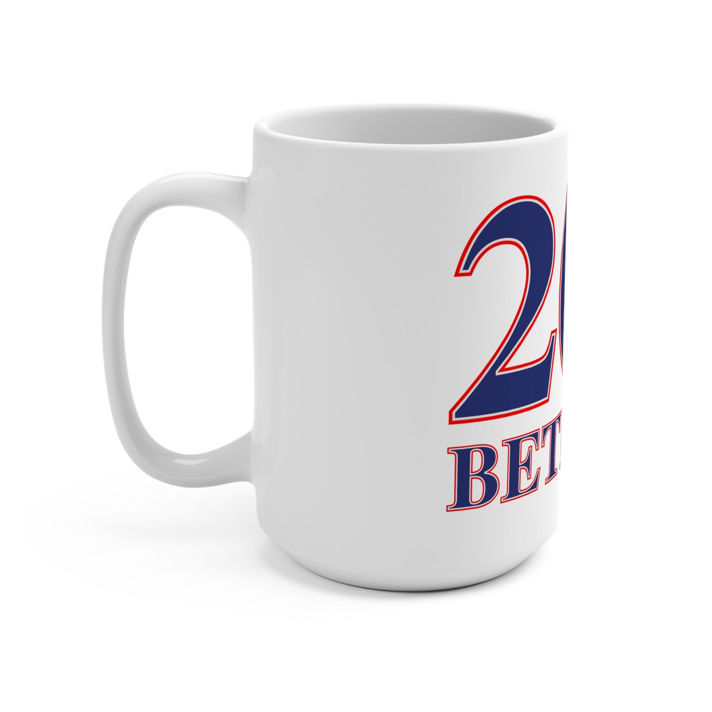 203 Bethany Red White & Blue Mug 15oz